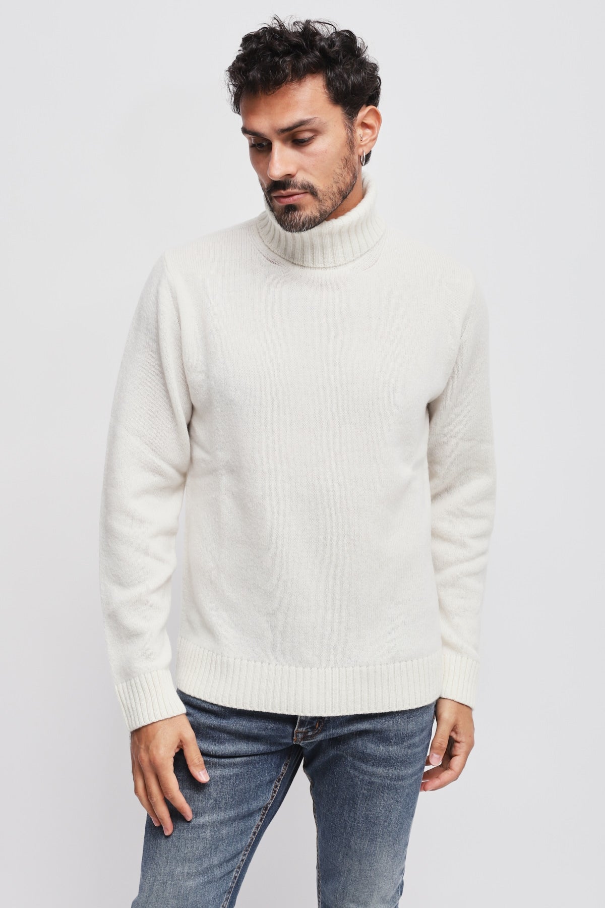 Dolcevita 100% lana vergine Bianco