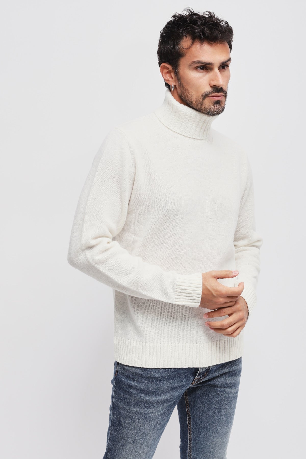 Dolcevita 100% lana vergine Bianco