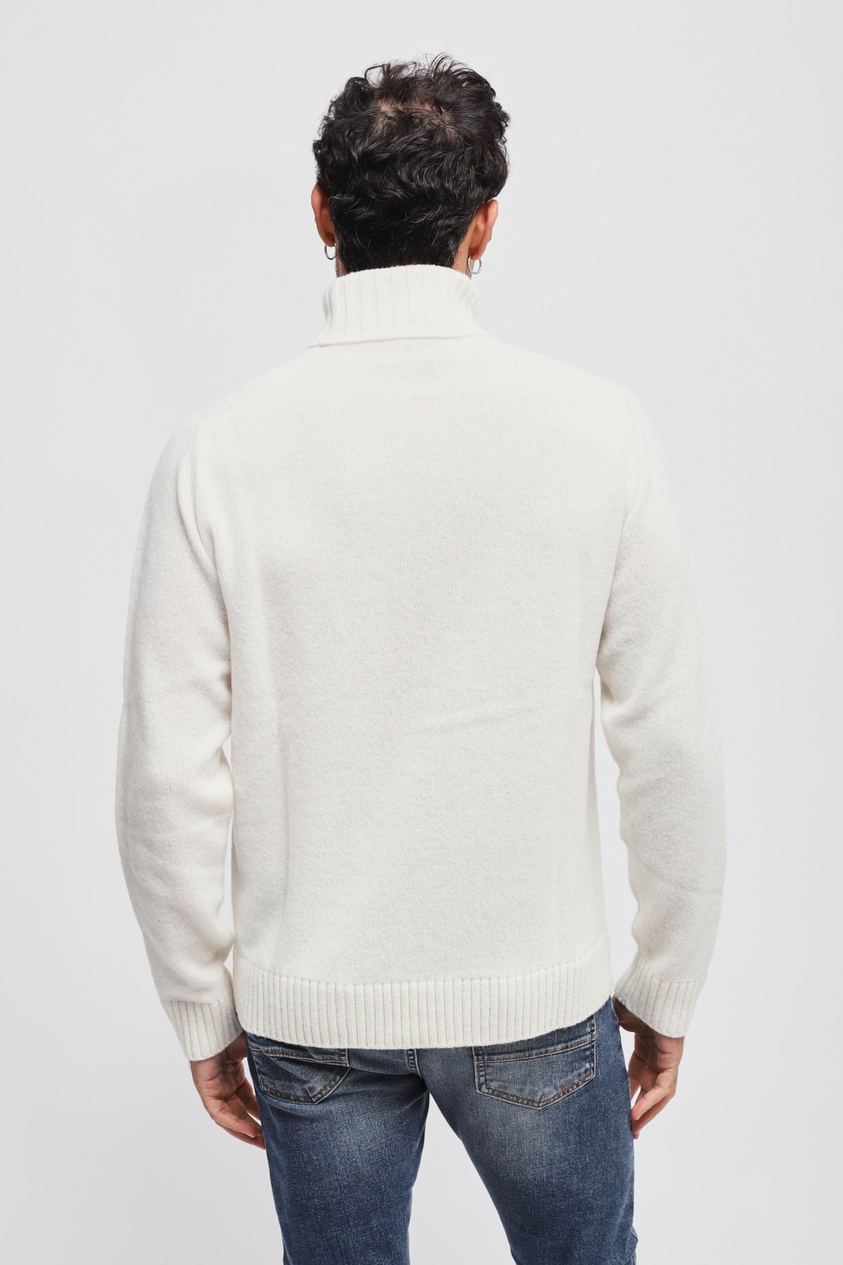 Dolcevita 100% lana vergine Bianco