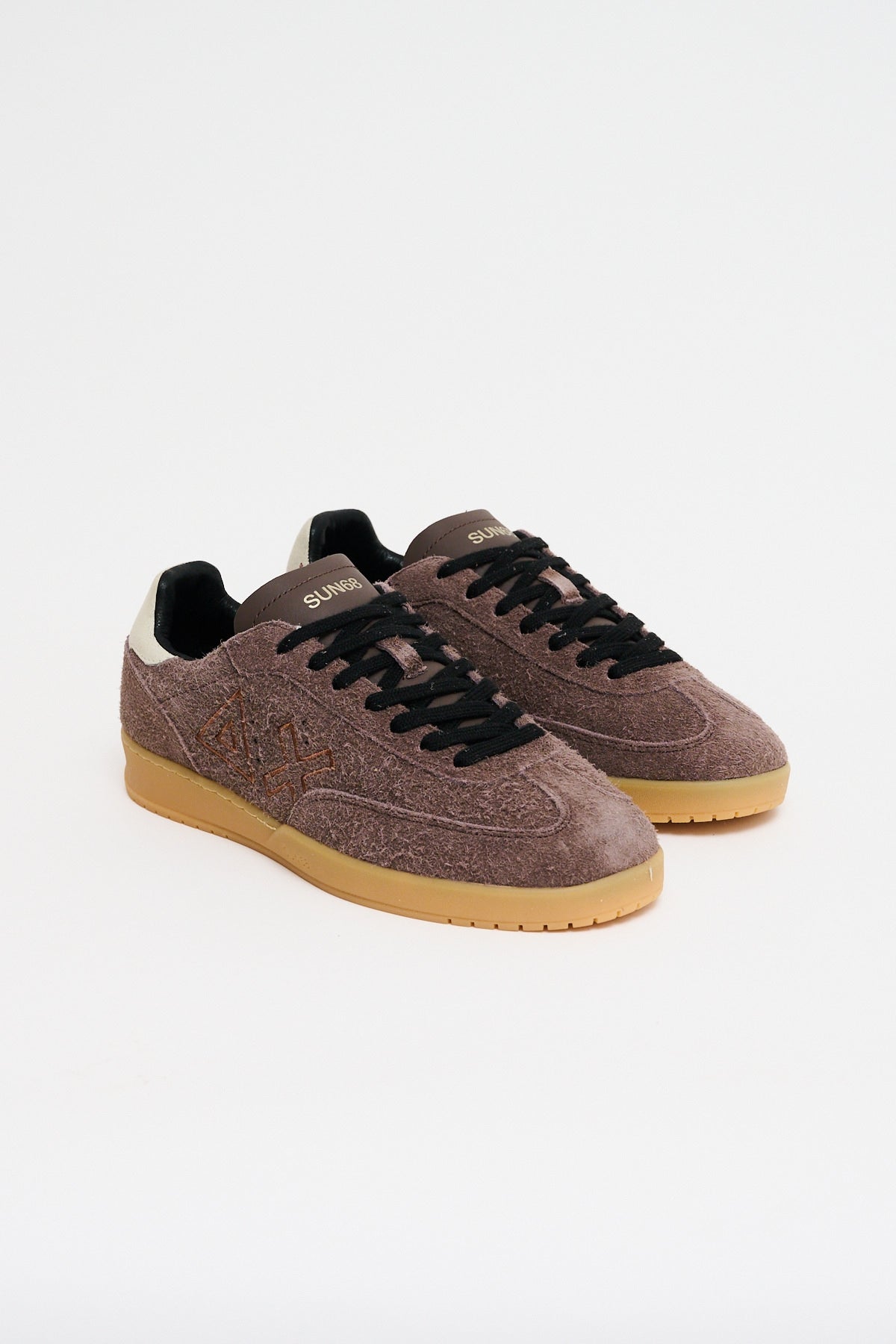 Sneakers California Sun Suede Marrone