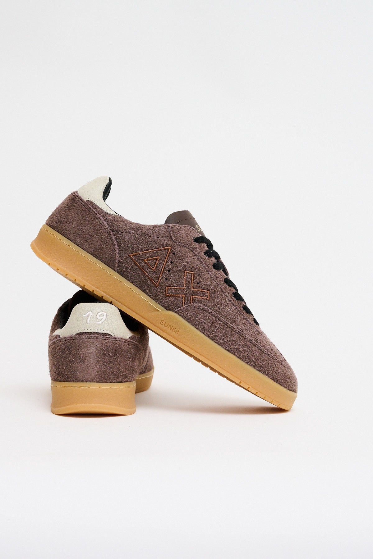 Sneakers California Sun Suede Marrone