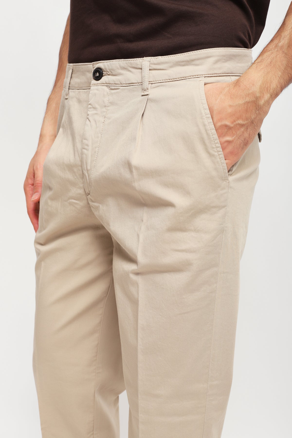 Pantalone Chino Beige