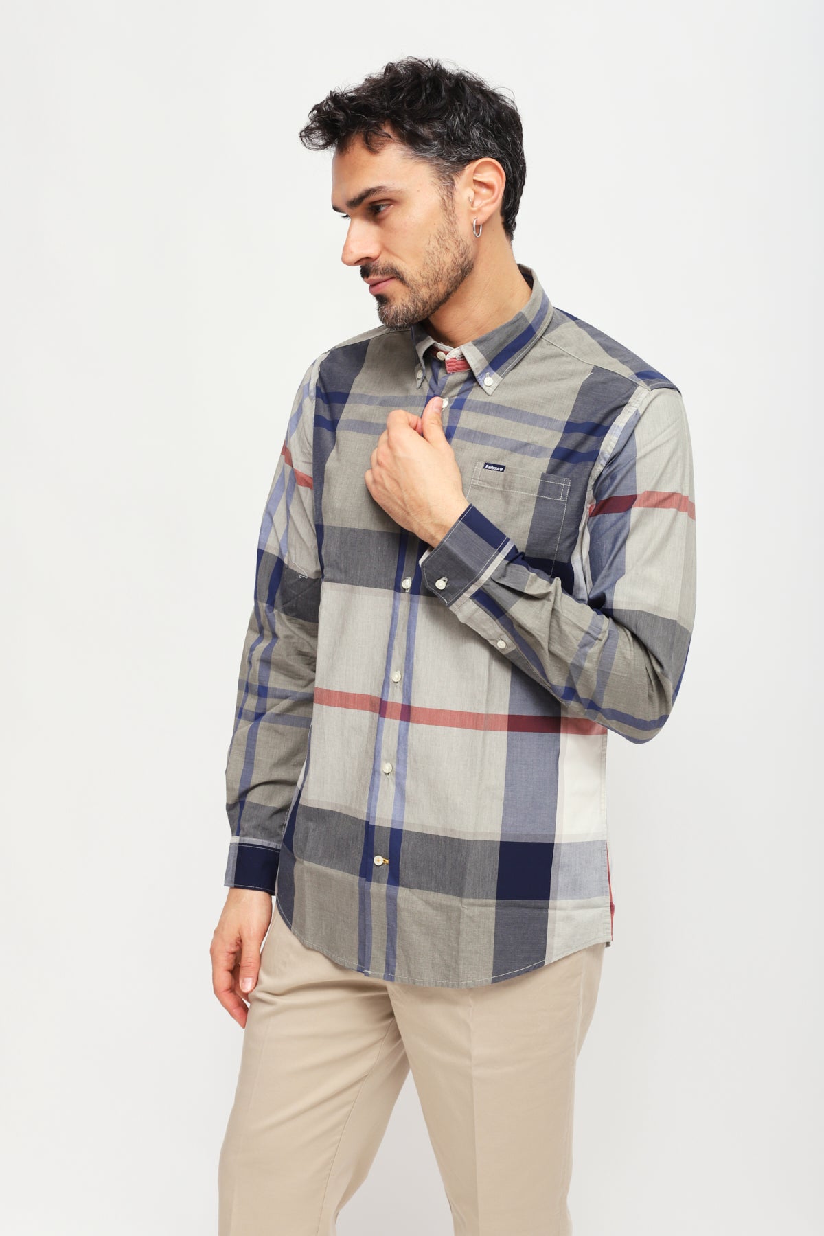 Camicia sartoriale Harris Multicolore