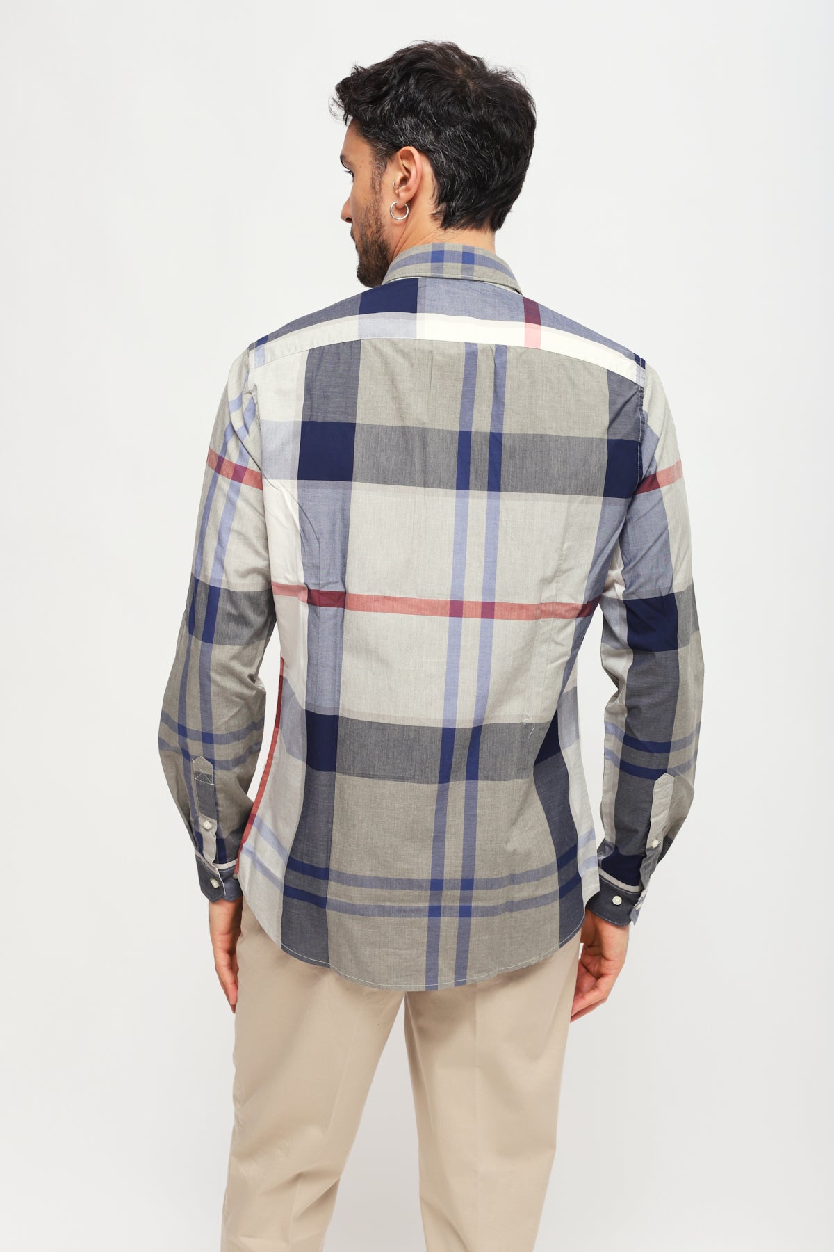 Camicia sartoriale Harris Multicolore