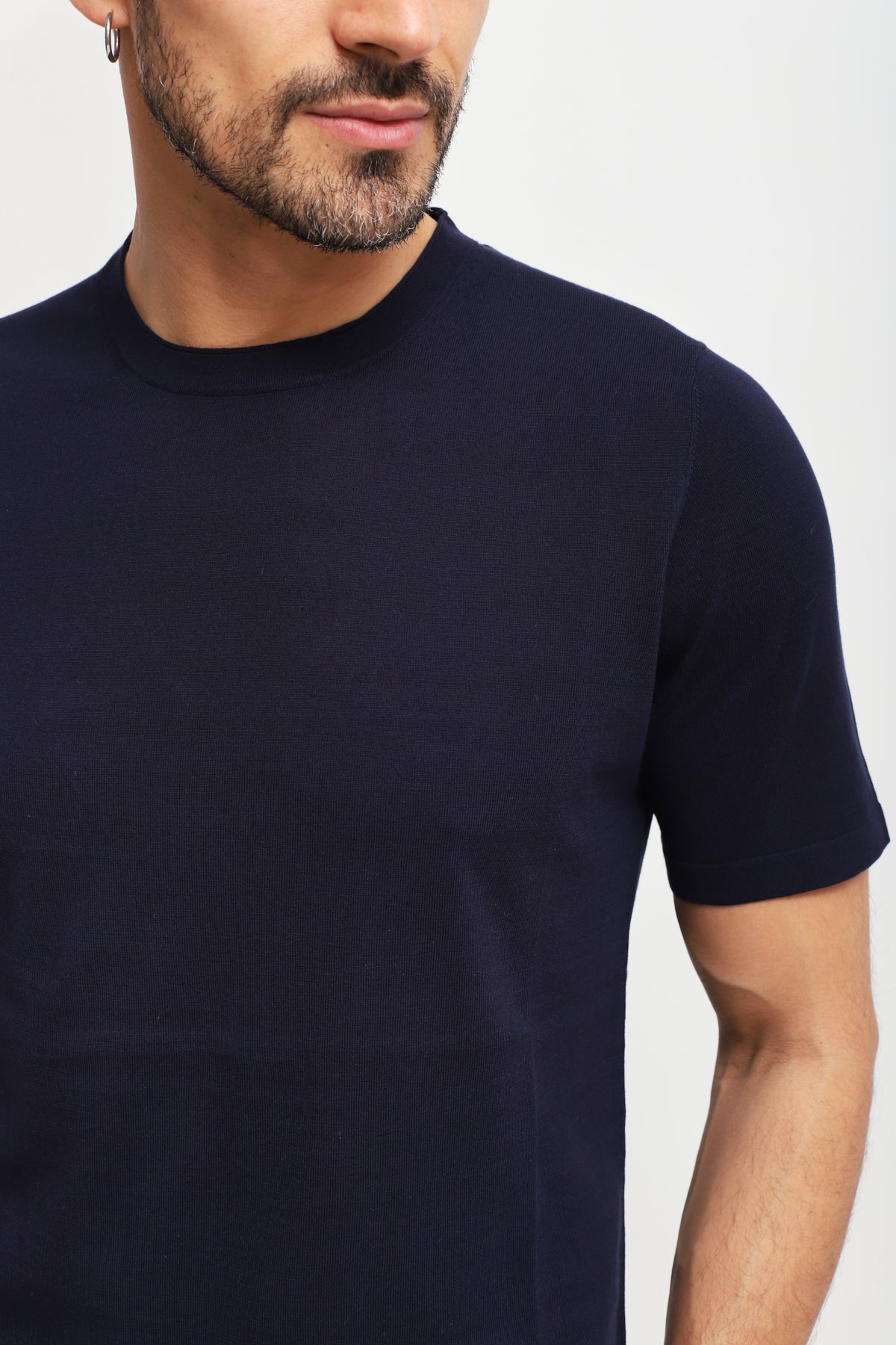 Girocollo maniche corte Blu