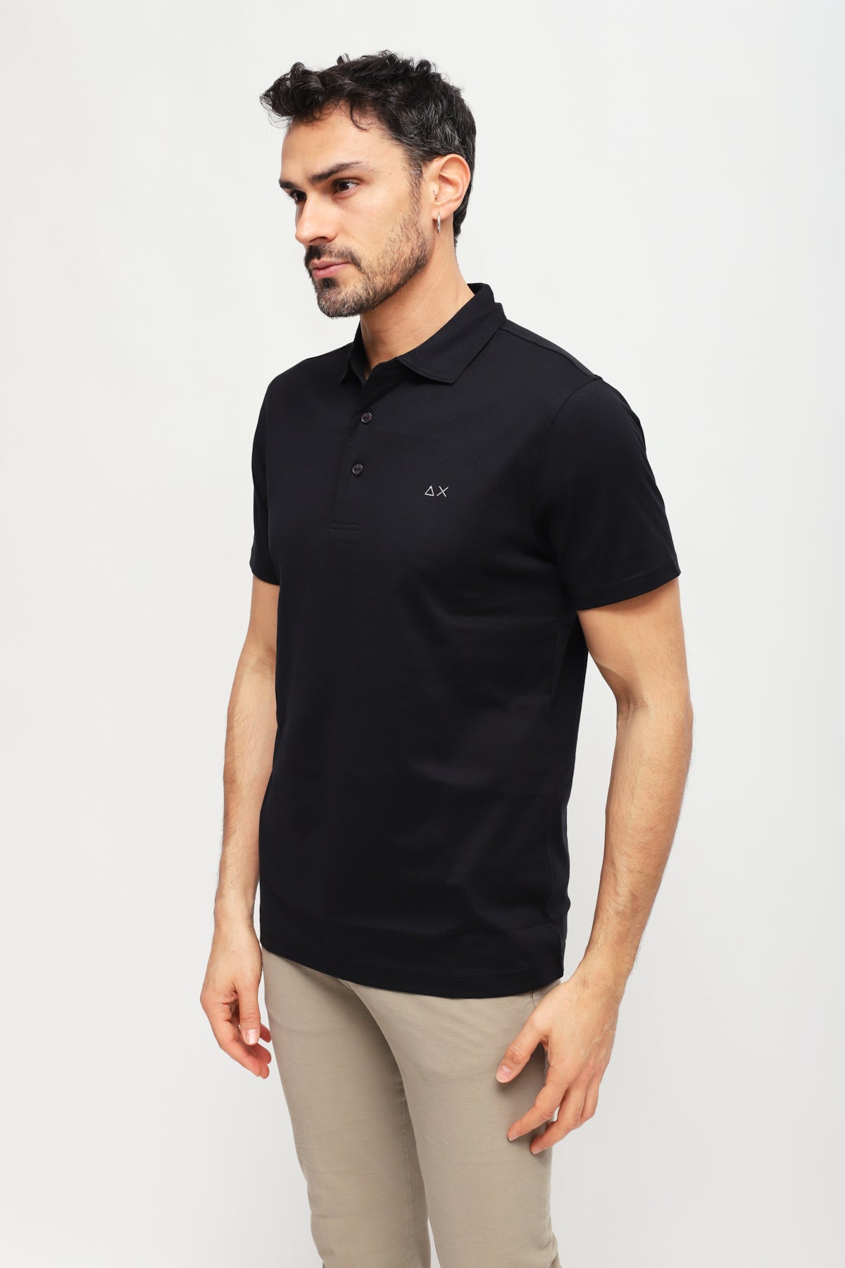 Polo Jersey Nero