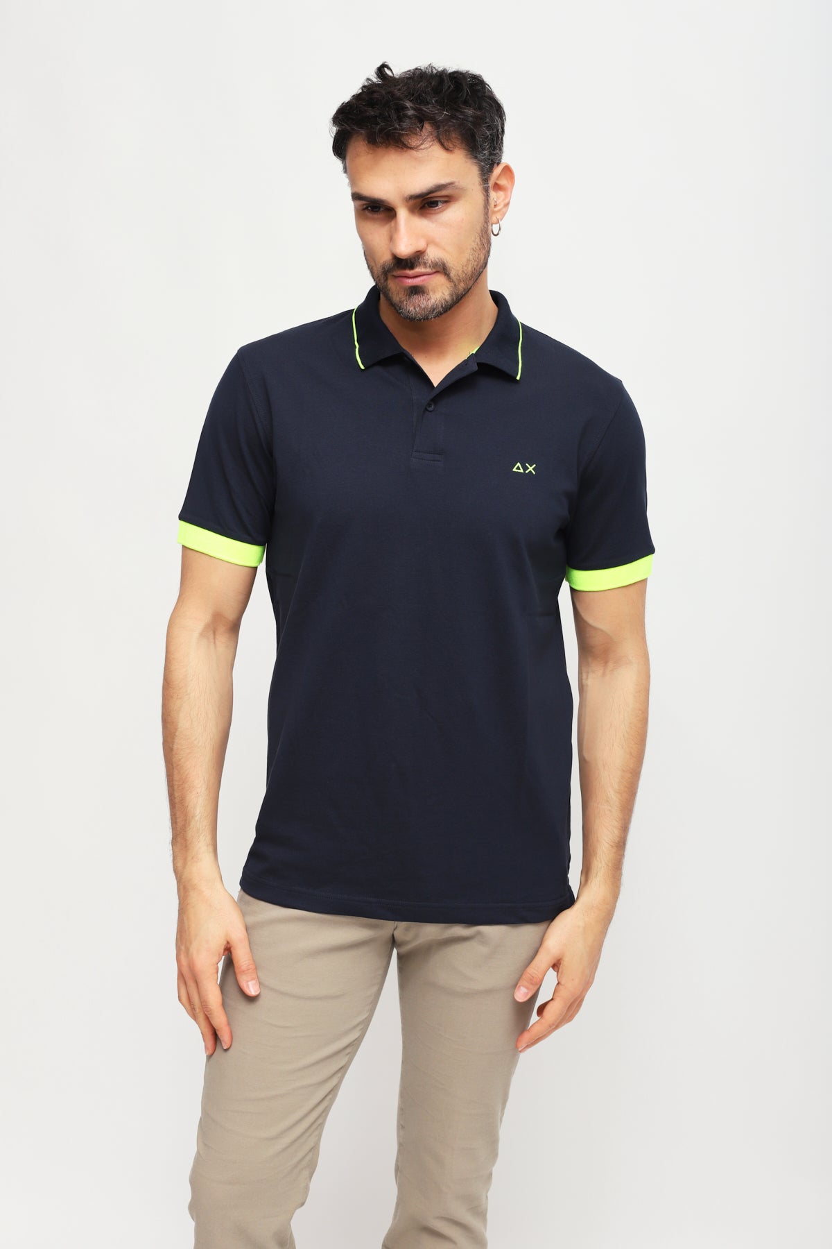 Polo Big Stripes Blu