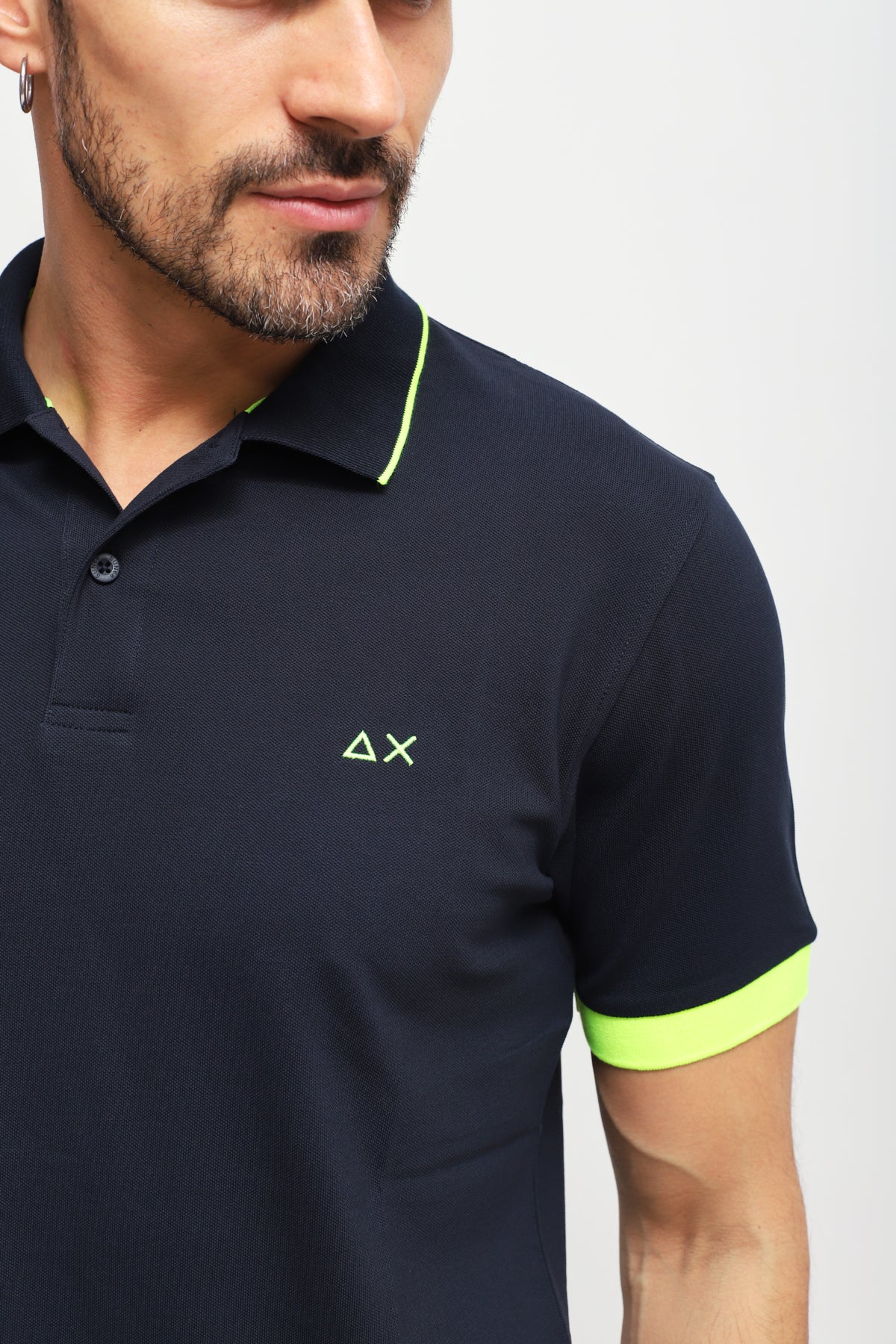 Polo Big Stripes Blu
