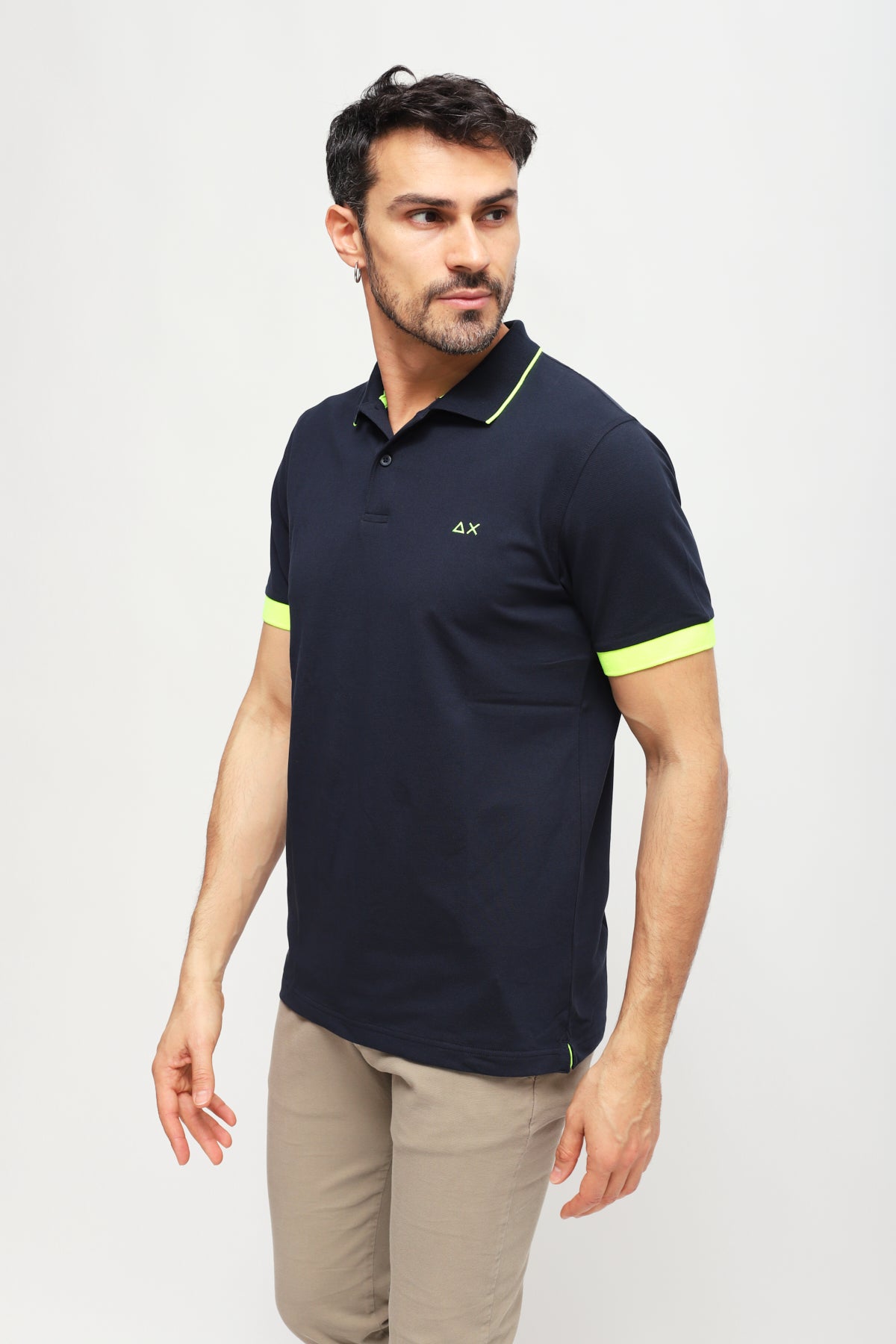 Polo Big Stripes Blu