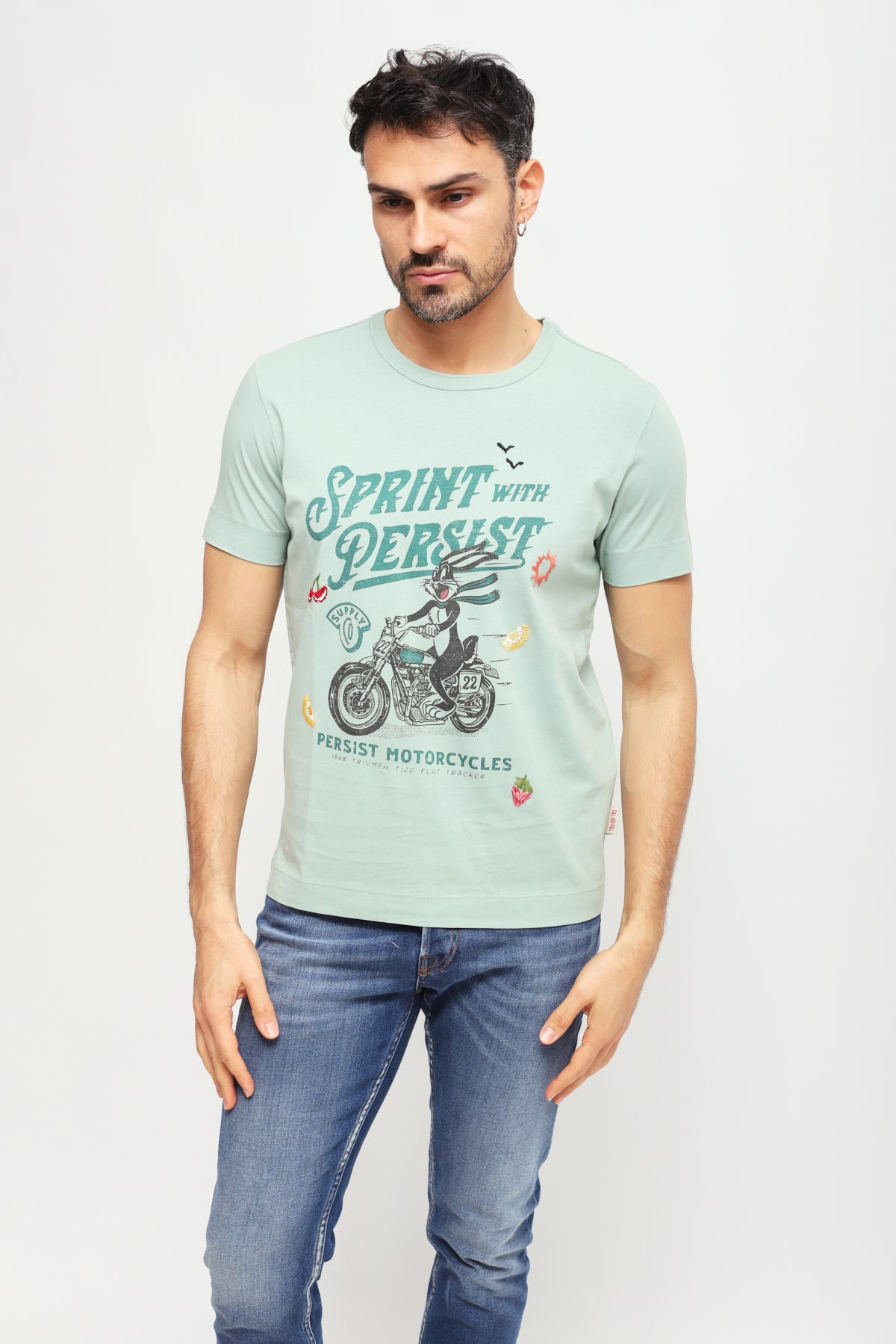 T-shirt Surf Verde