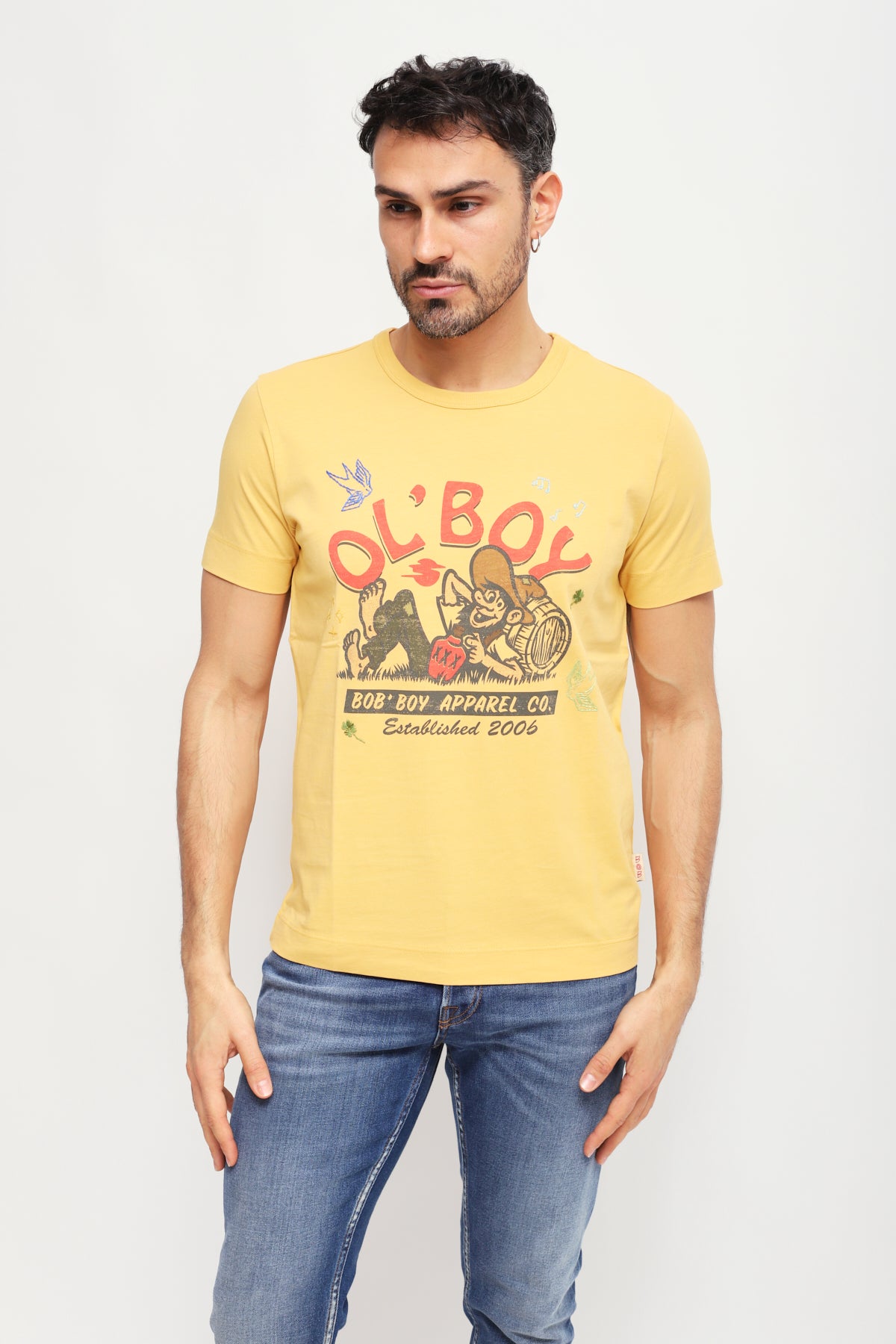 T-shirt Surf Giallo