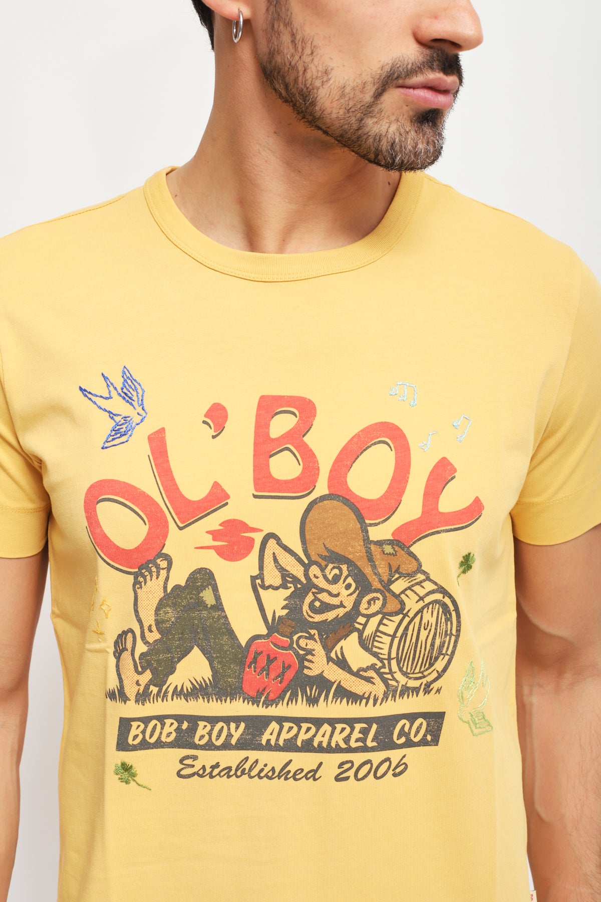 T-shirt Surf Giallo