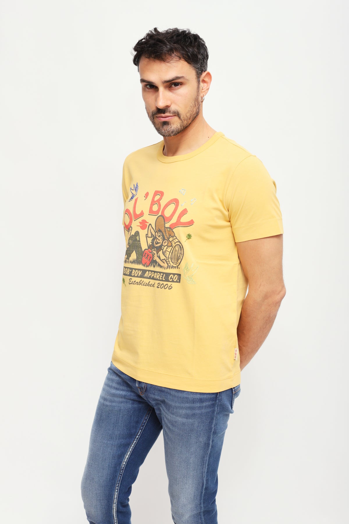 T-shirt Surf Giallo