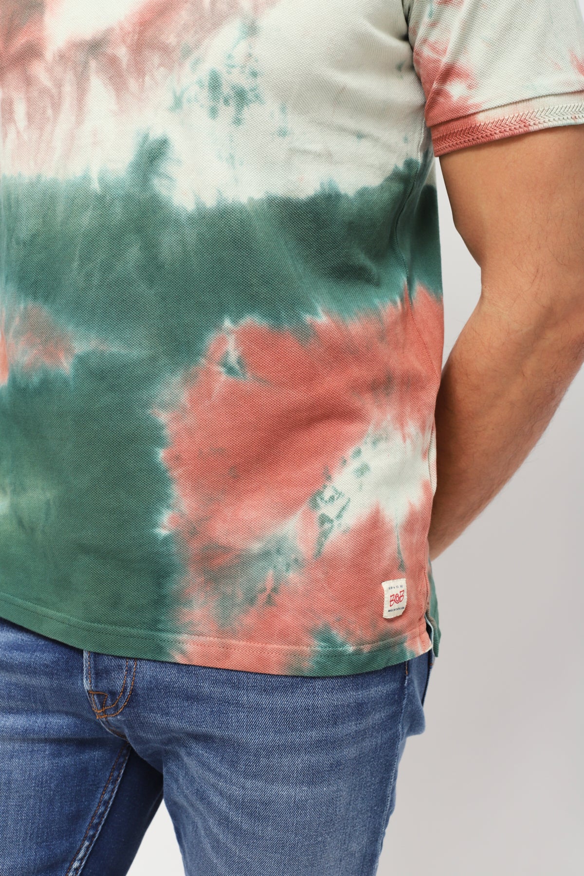 Polo Bob Kilby Tye Dye Multicolore