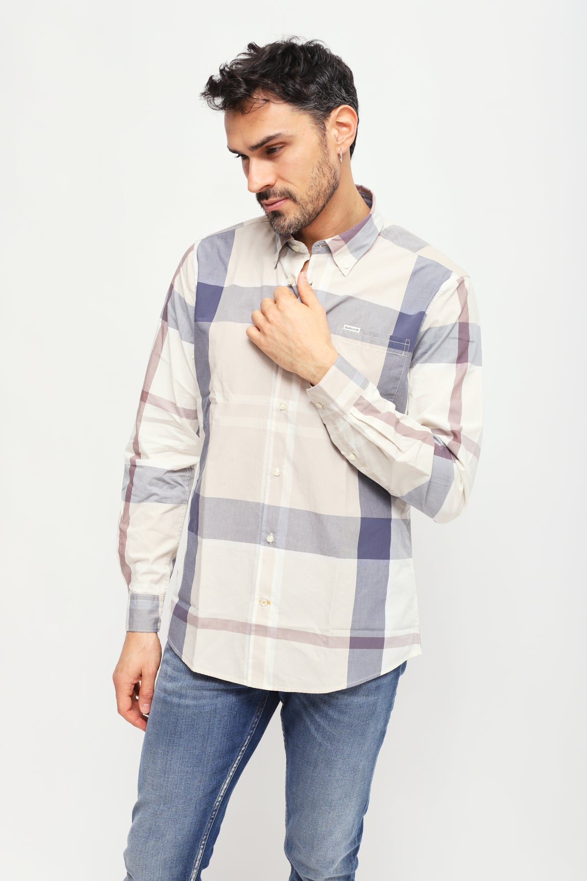 Camicia sartoriale Harris Multicolore