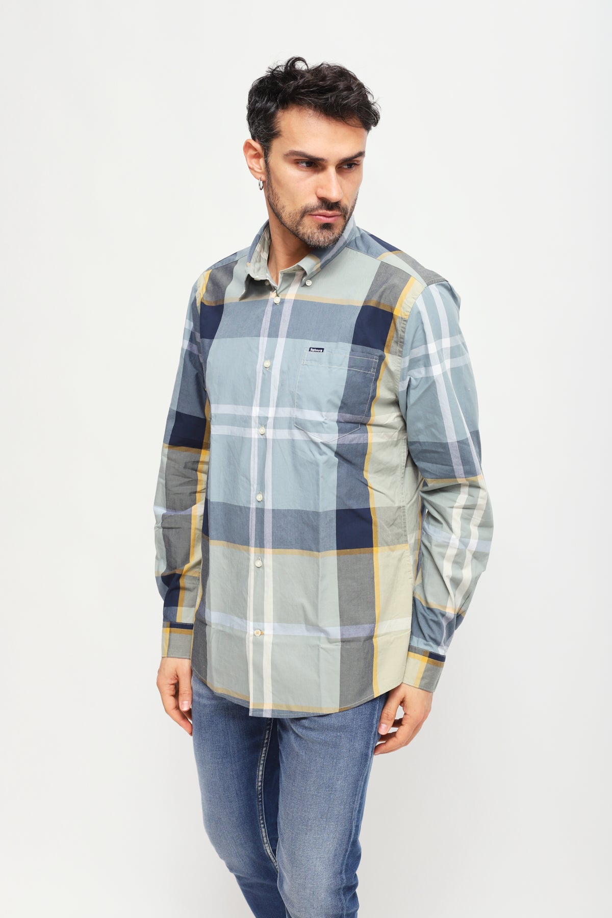 Camicia sartoriale Harris Multicolore