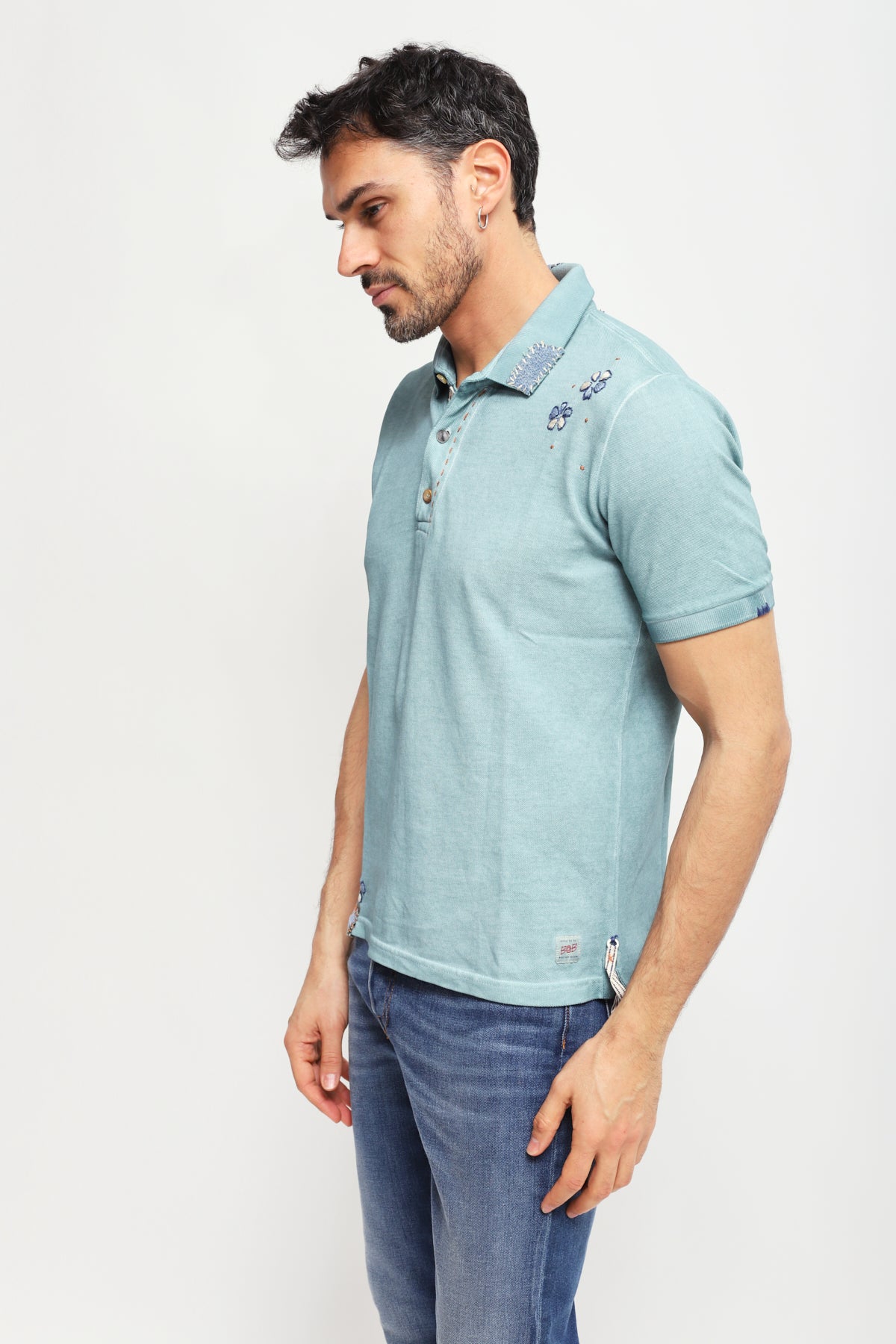 Polo Ricky Azzurro