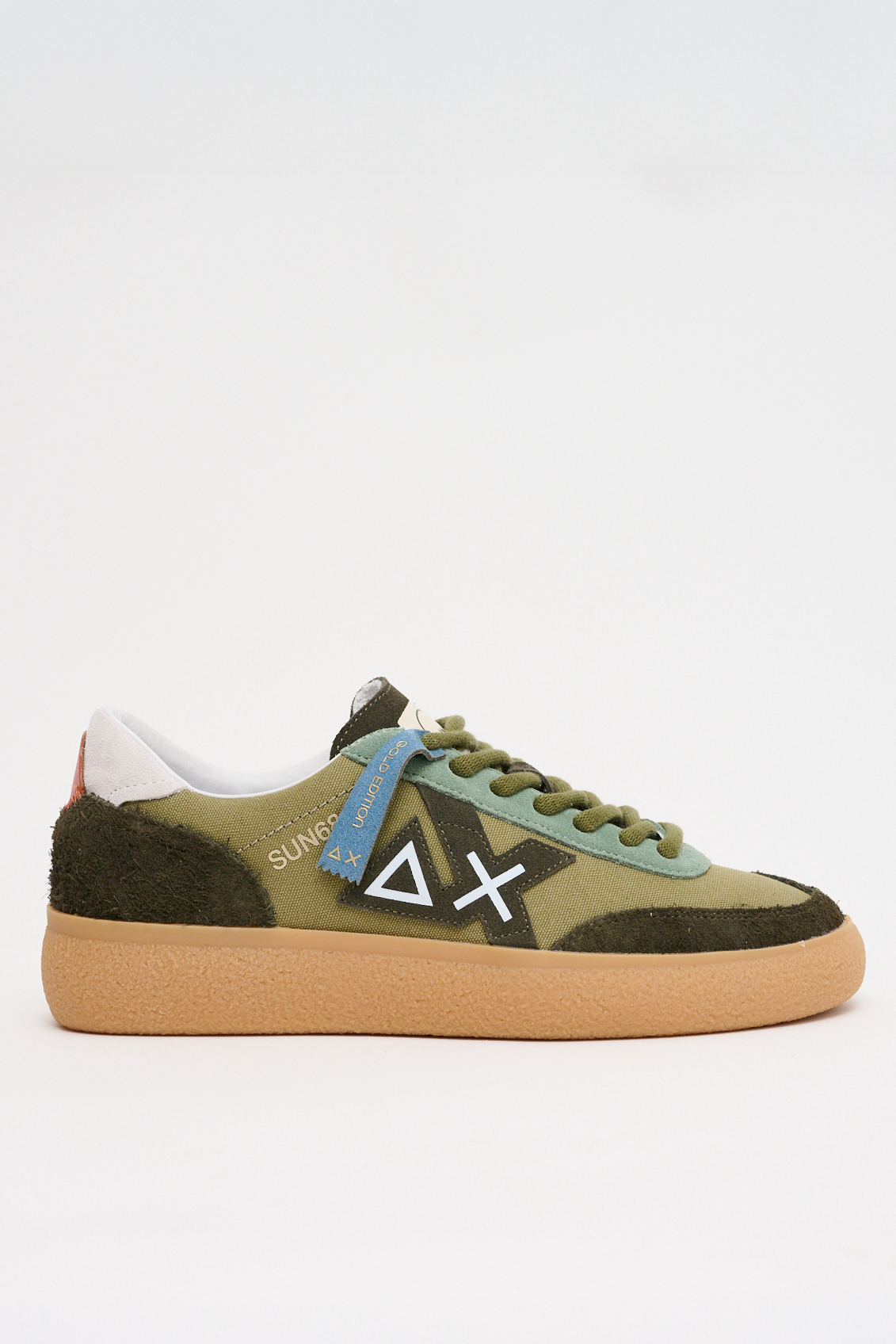Sneakers Luis Canvas Verde Militare