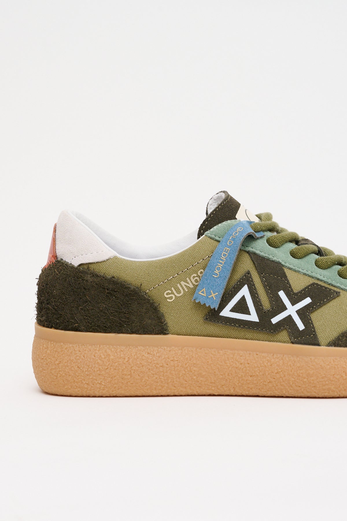Sneakers Luis Canvas Verde Militare