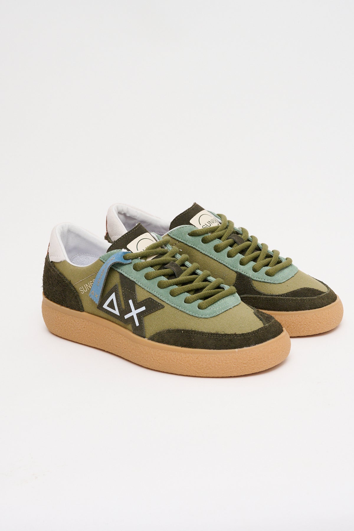 Sneakers Luis Canvas Verde Militare