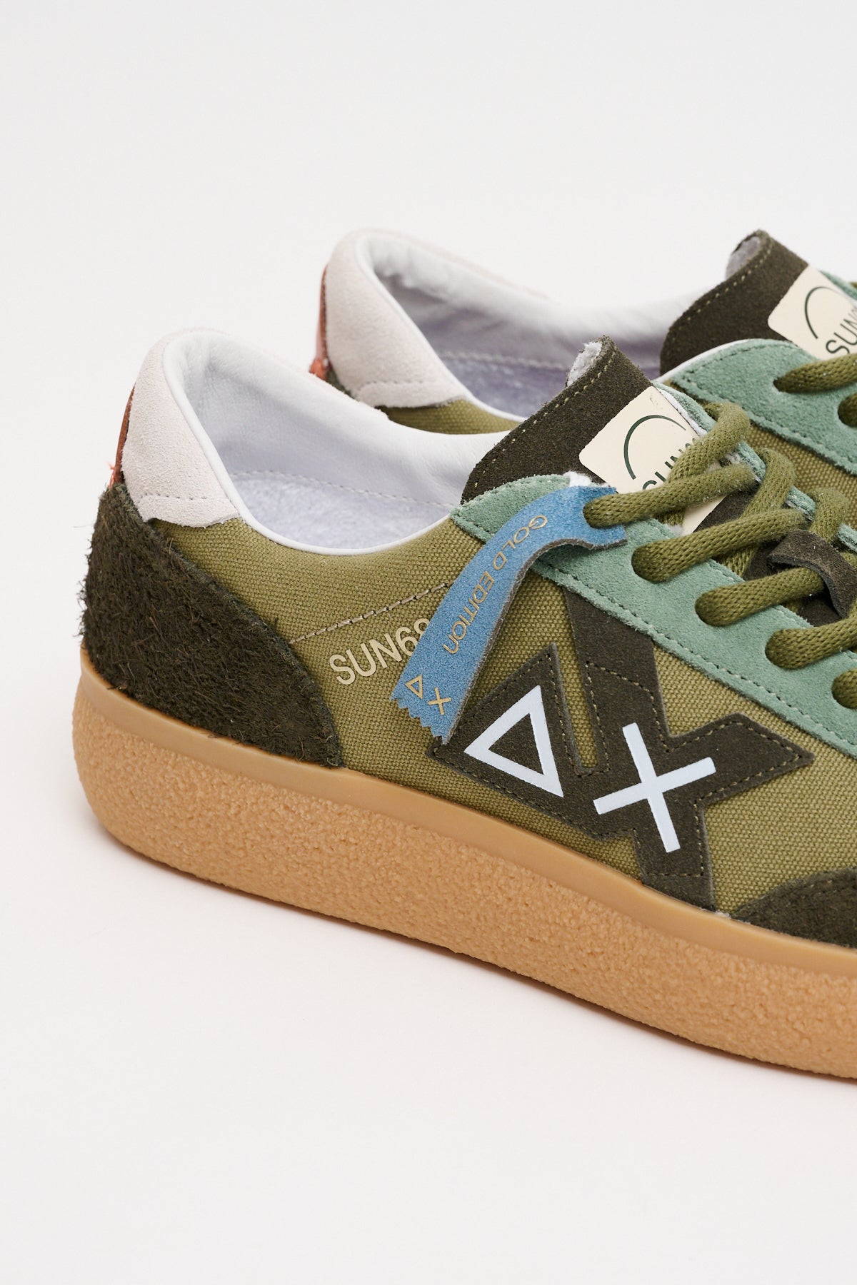 Sneakers Luis Canvas Verde Militare