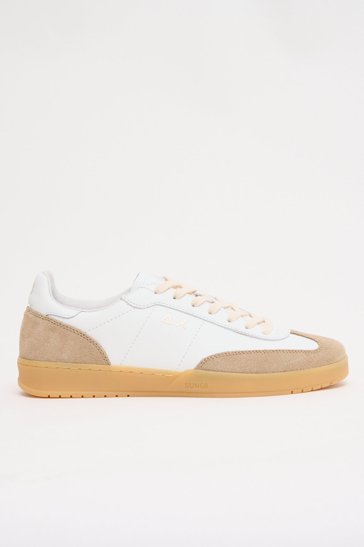 Sneakers California Sun Suede Bianco/Beige