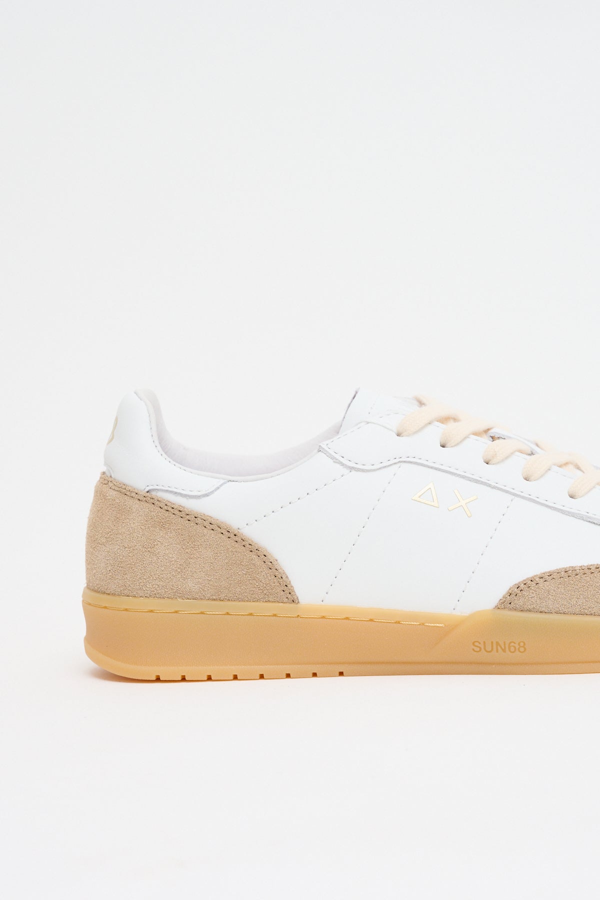 Sneakers California Sun Suede Bianco/Beige
