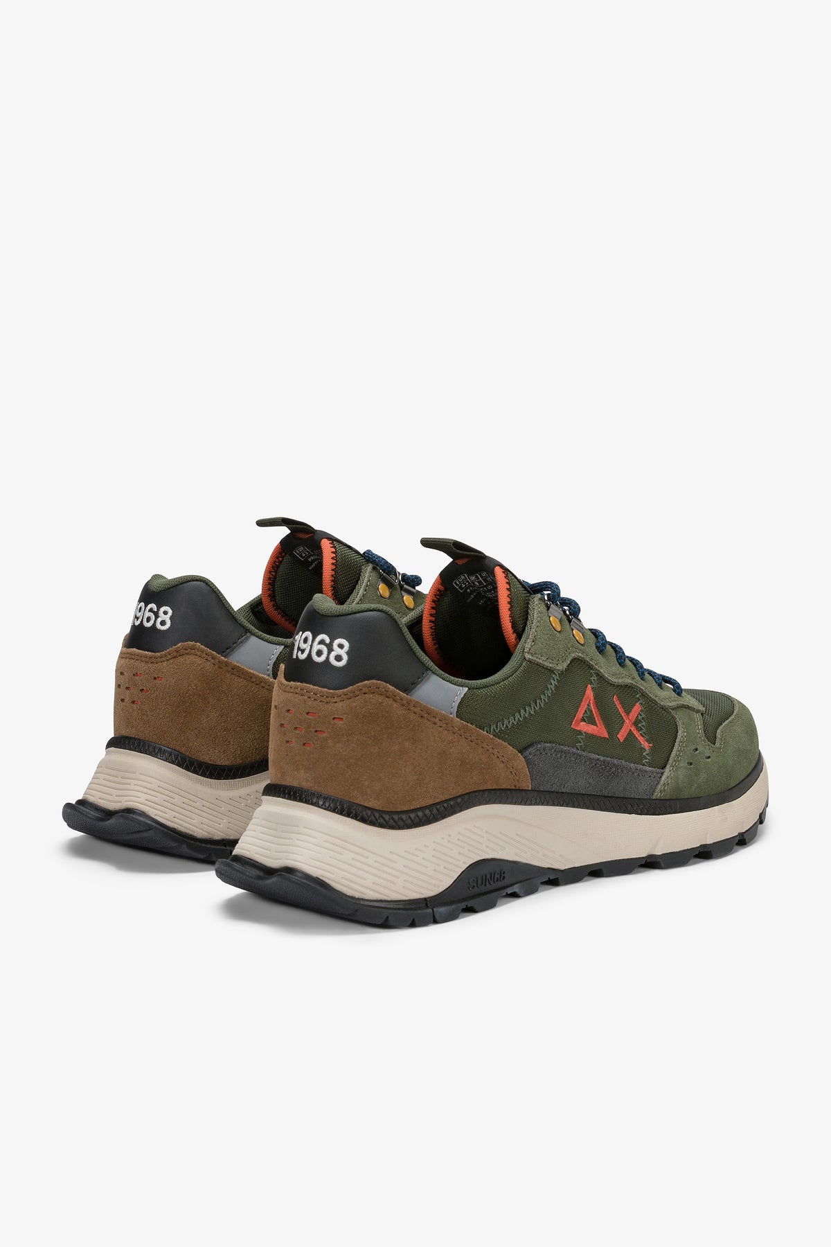 Sneakers Fire & Camping Verde Militare Scuro