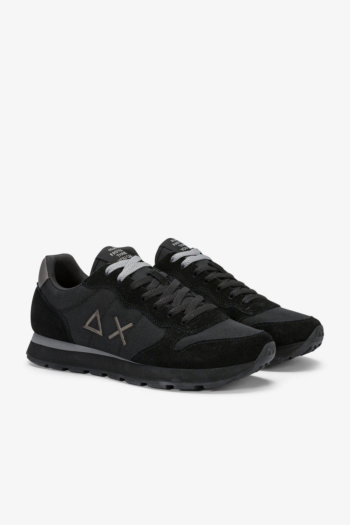 Sneakers Tom Solid Nero/Grigio Scuro