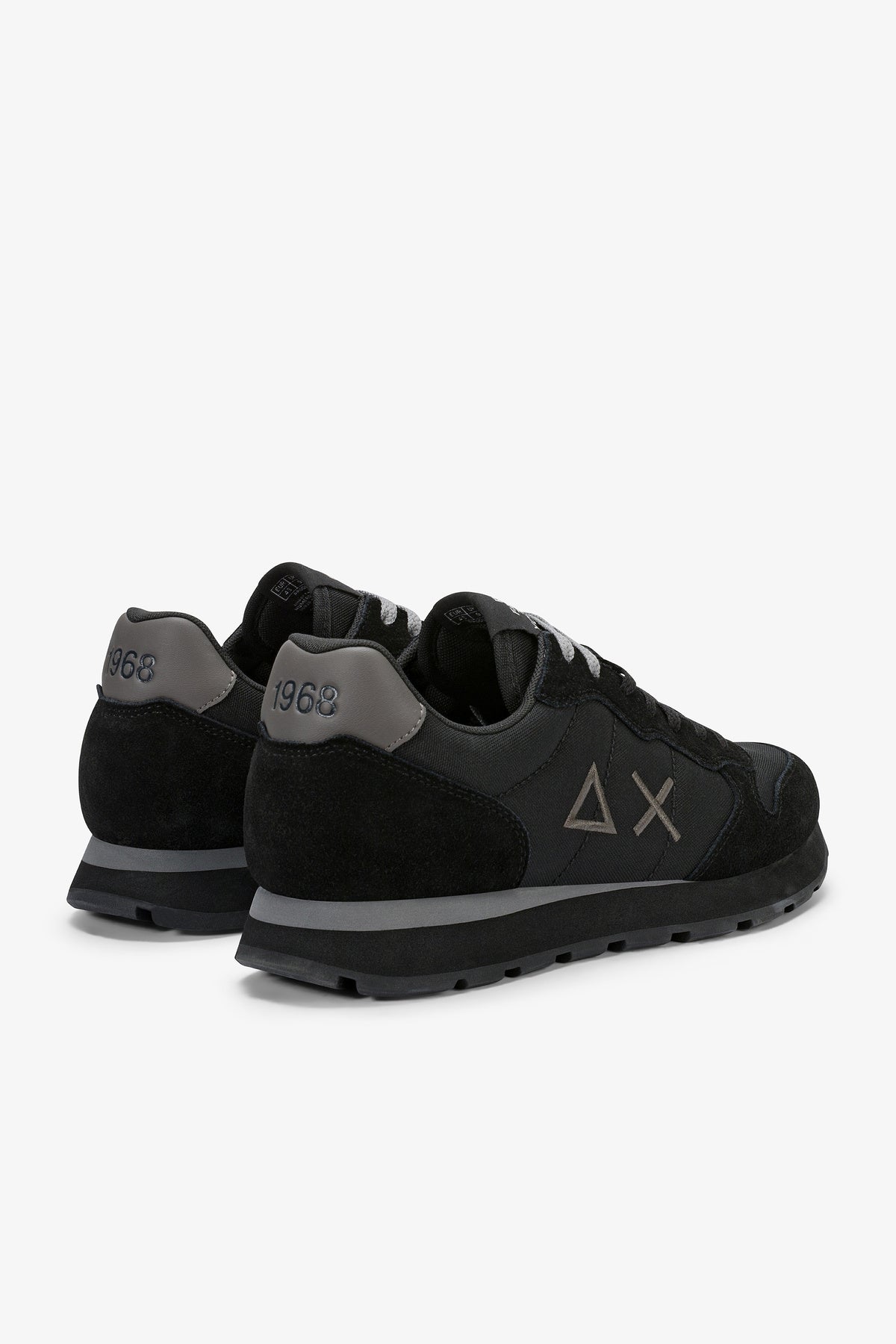 Sneakers Tom Solid Nero/Grigio Scuro