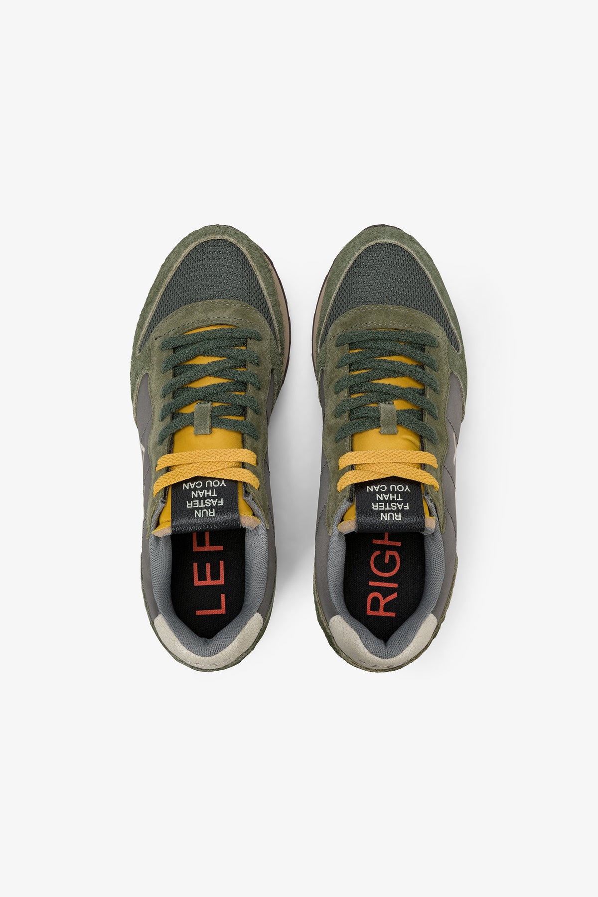Sneakers Tom Vintage Verde Militare Scuro