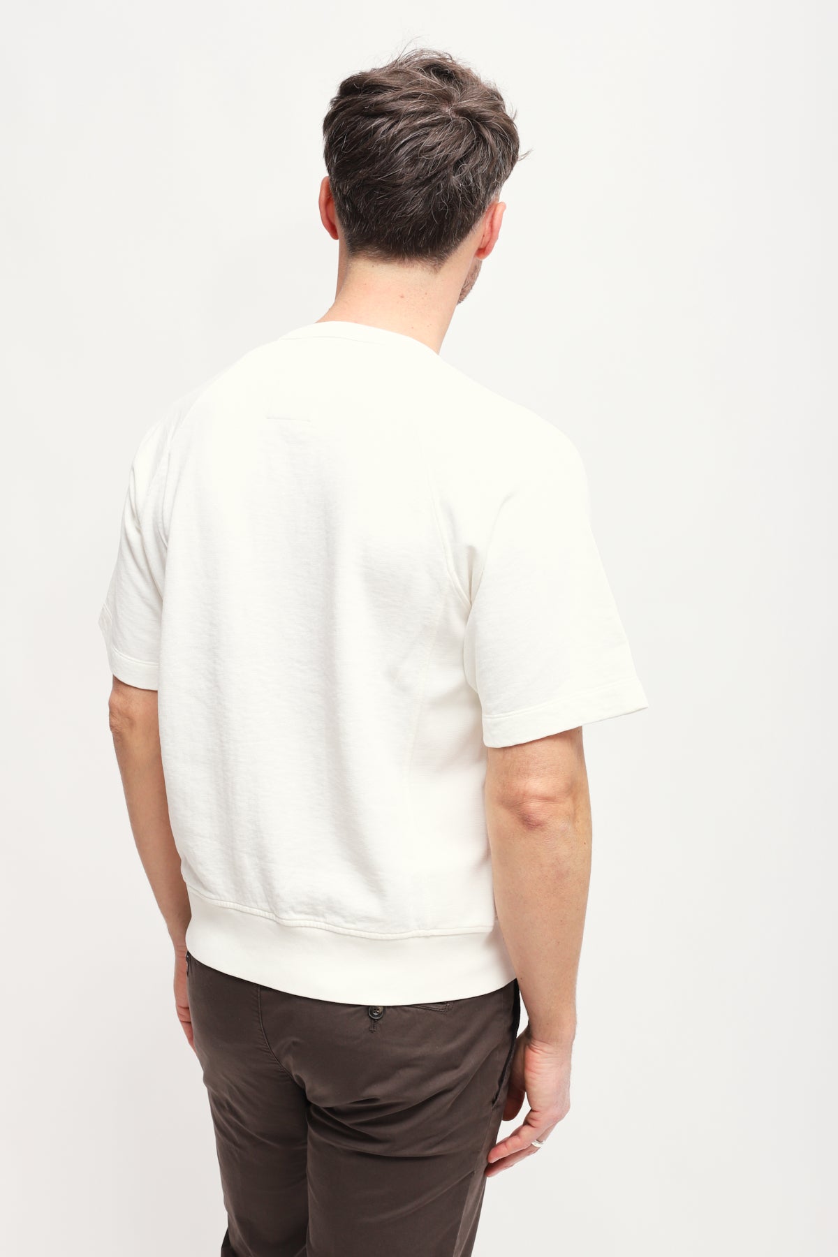 Felpa maniche corte Malfilè Bianco