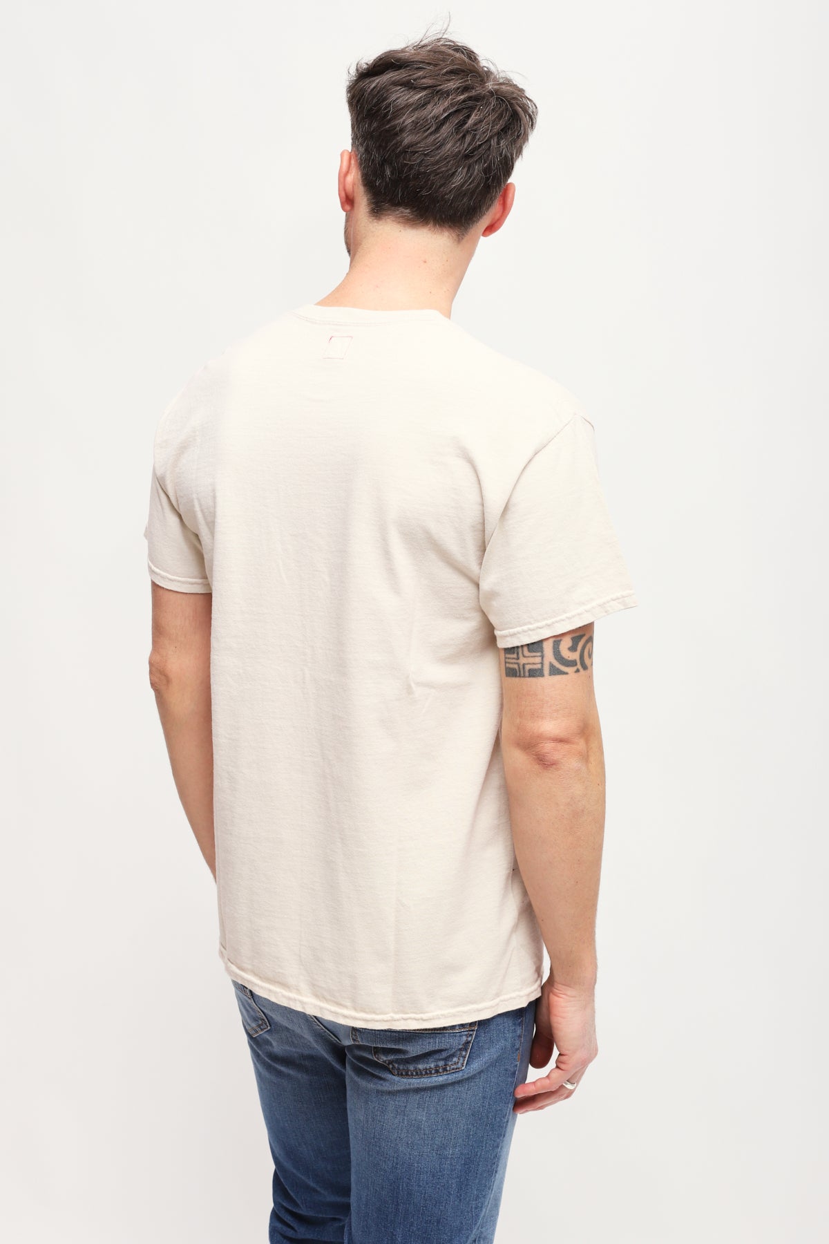 T-shirt con stampa Beige