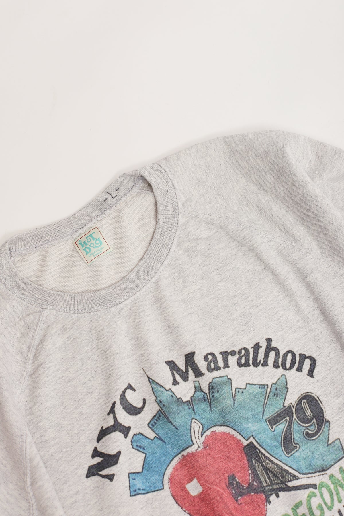 Felpa NYC Marathon Grigio