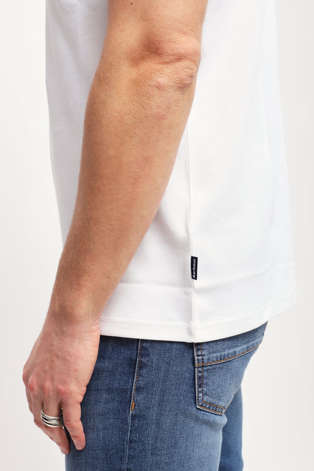 Polo Corpatch Bianco