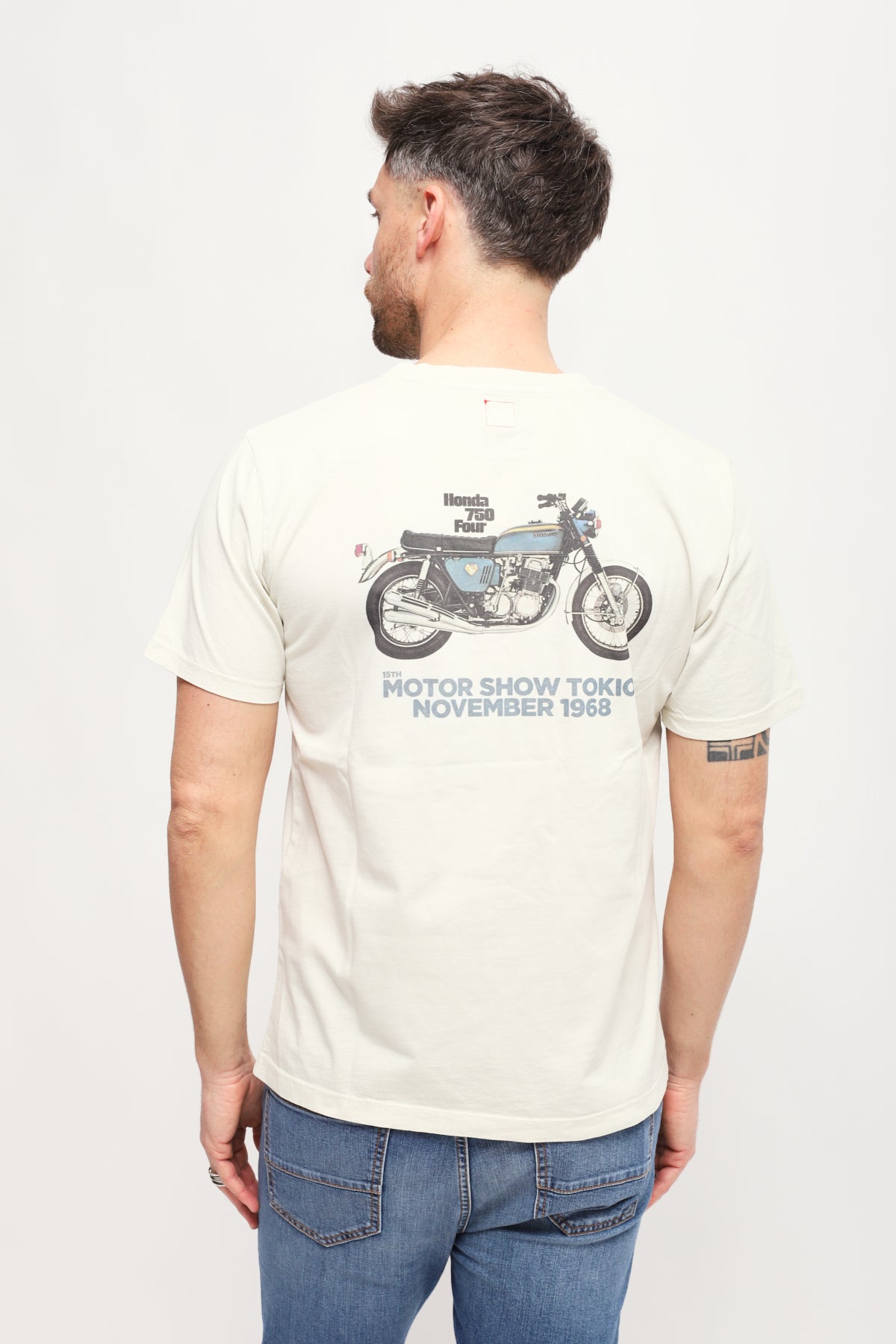 T-shirt con stampa Bianco