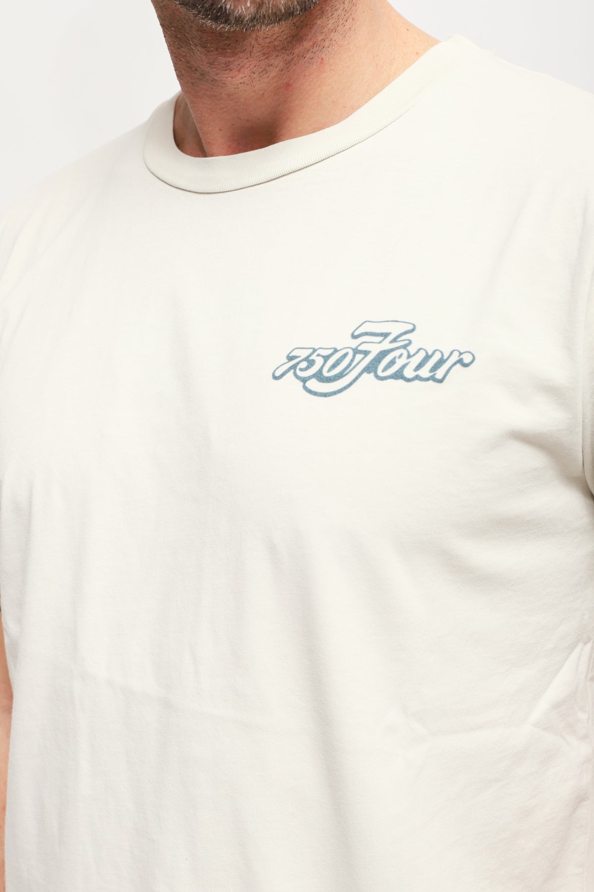 T-shirt con stampa Bianco