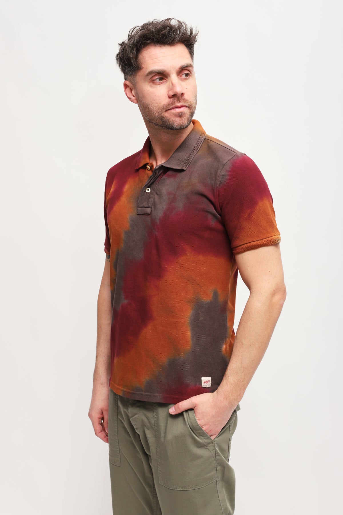 Polo Bob Kilby Tye Dye Multicolore