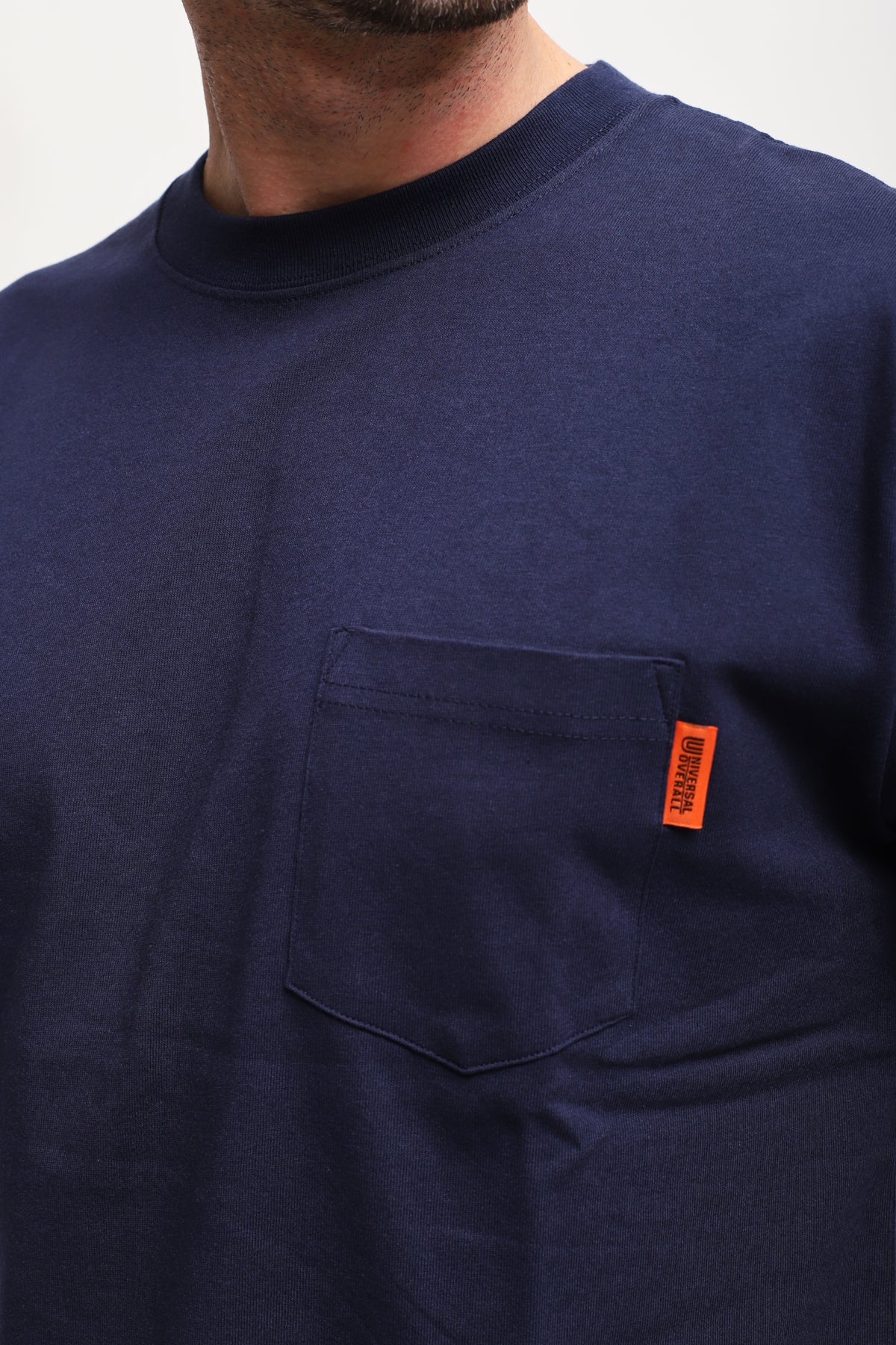 T-shirt con logo sul retro Blu