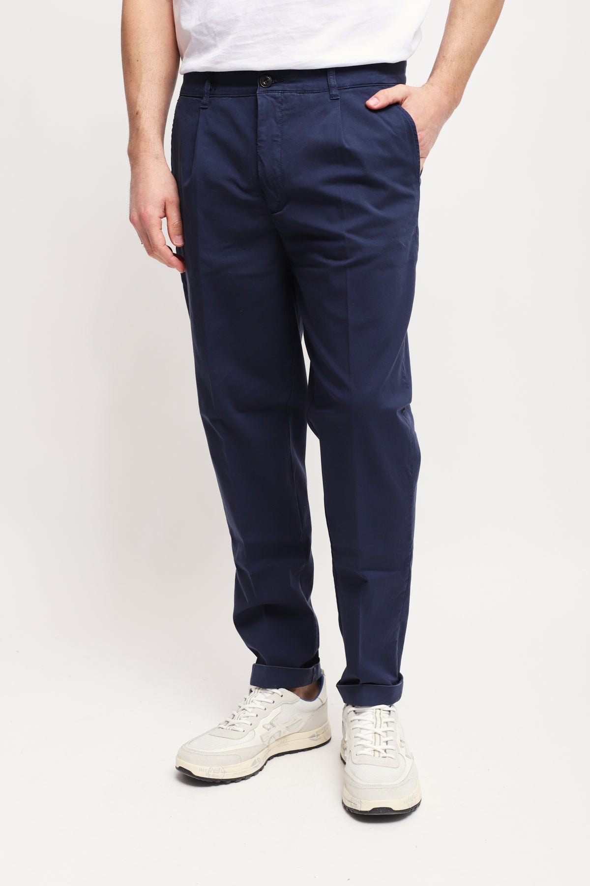 Pantalone Chino Blu