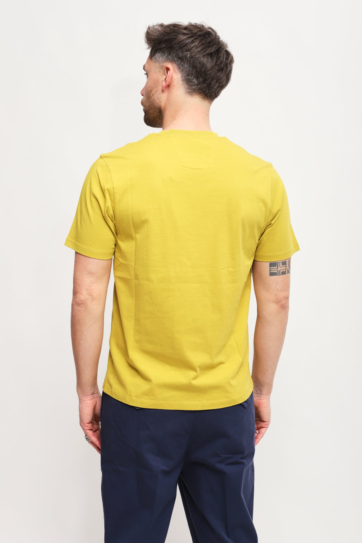 T-shirt Logo Patch Giallo
