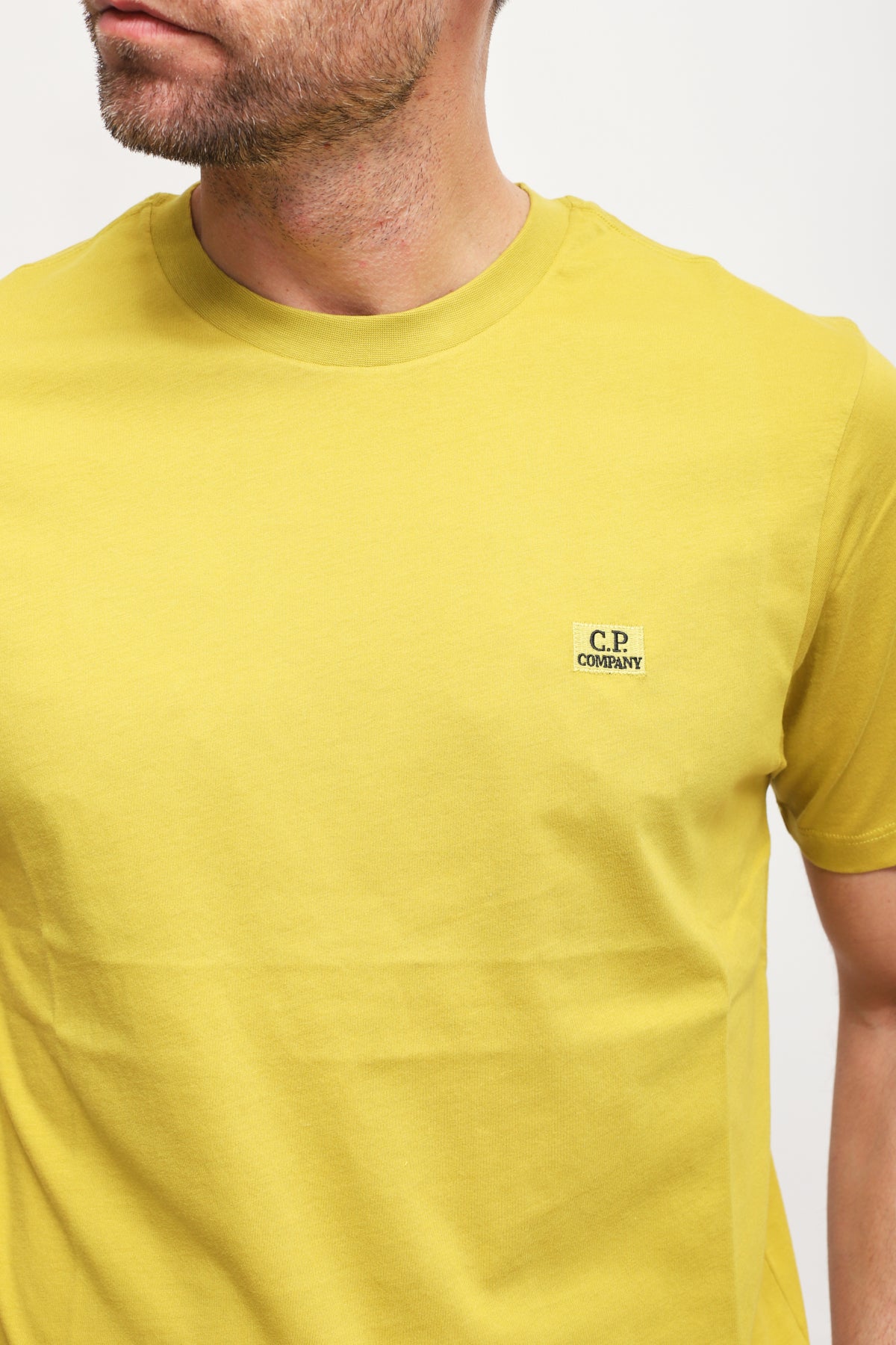 T-shirt Logo Patch Giallo