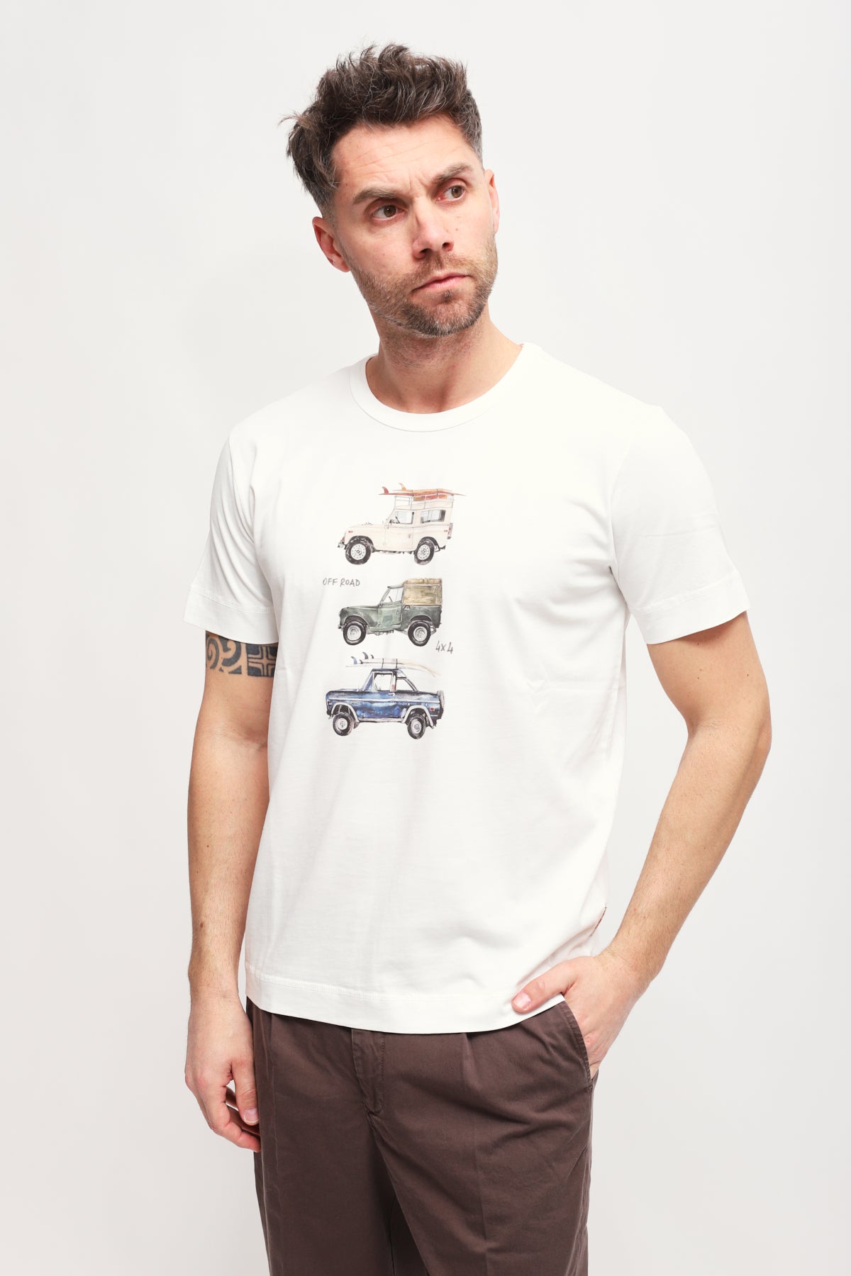 T-shirt Color Crema