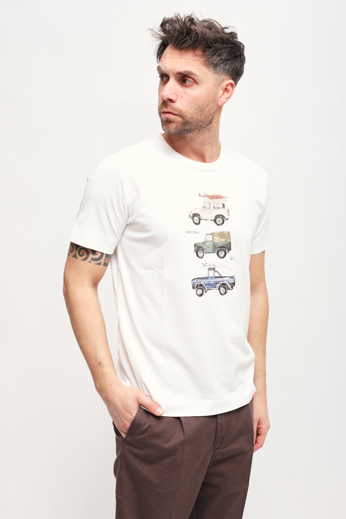 T-shirt Color Crema