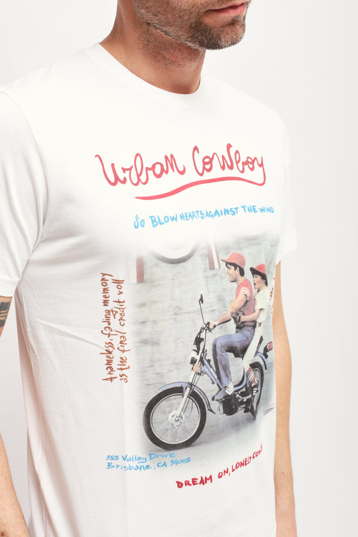 T-shirt Photos Bianco