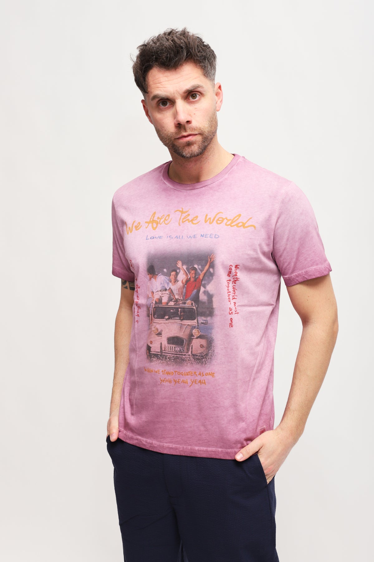 T-shirt Photos Rosa