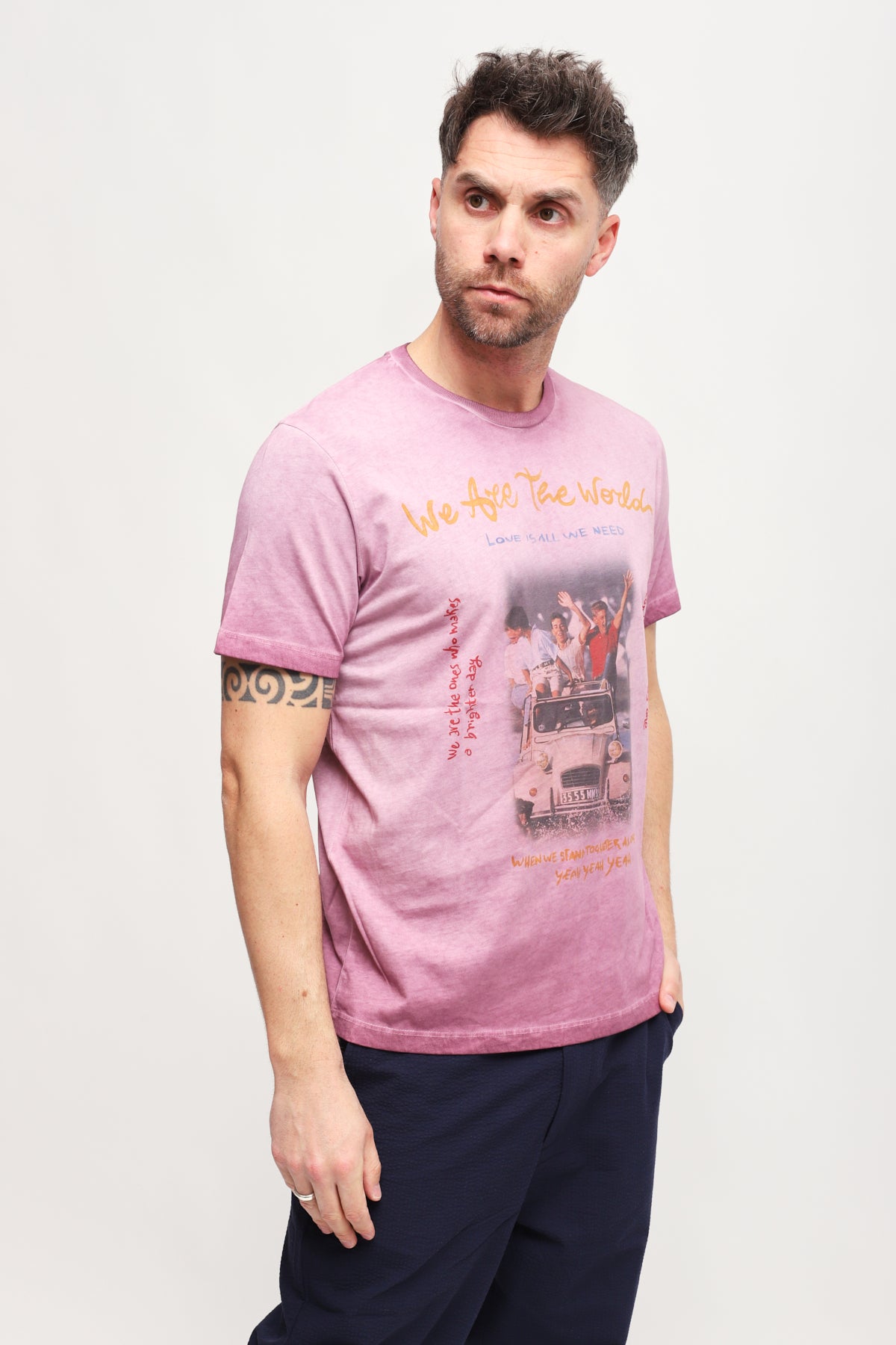T-shirt Photos Rosa