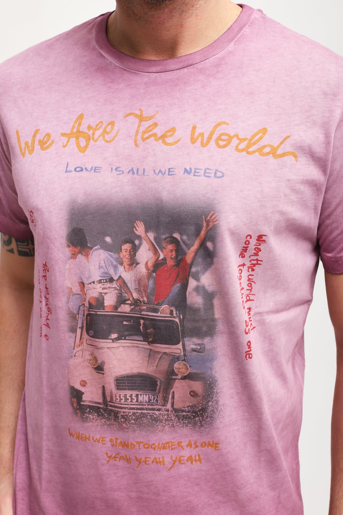 T-shirt Photos Rosa