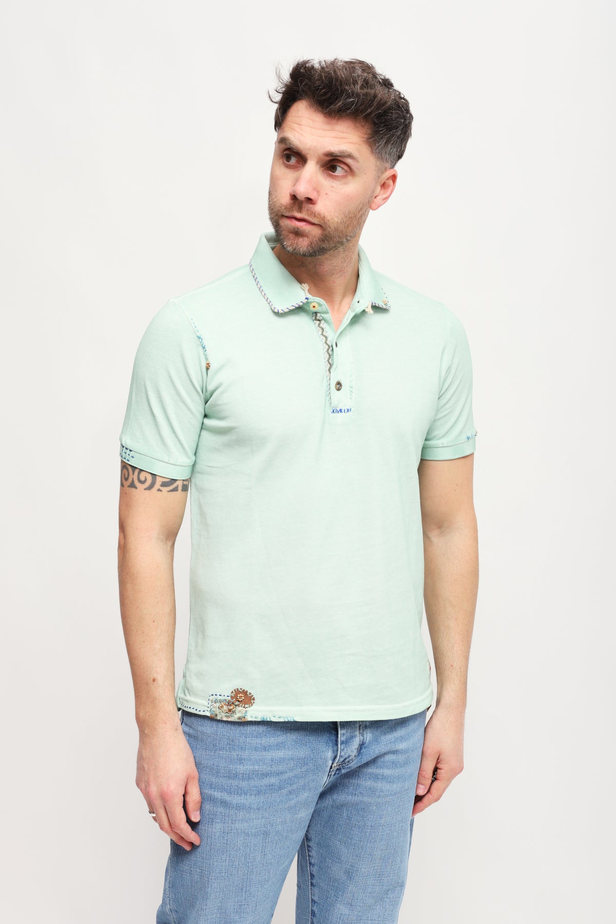 Polo Ricky Turchese