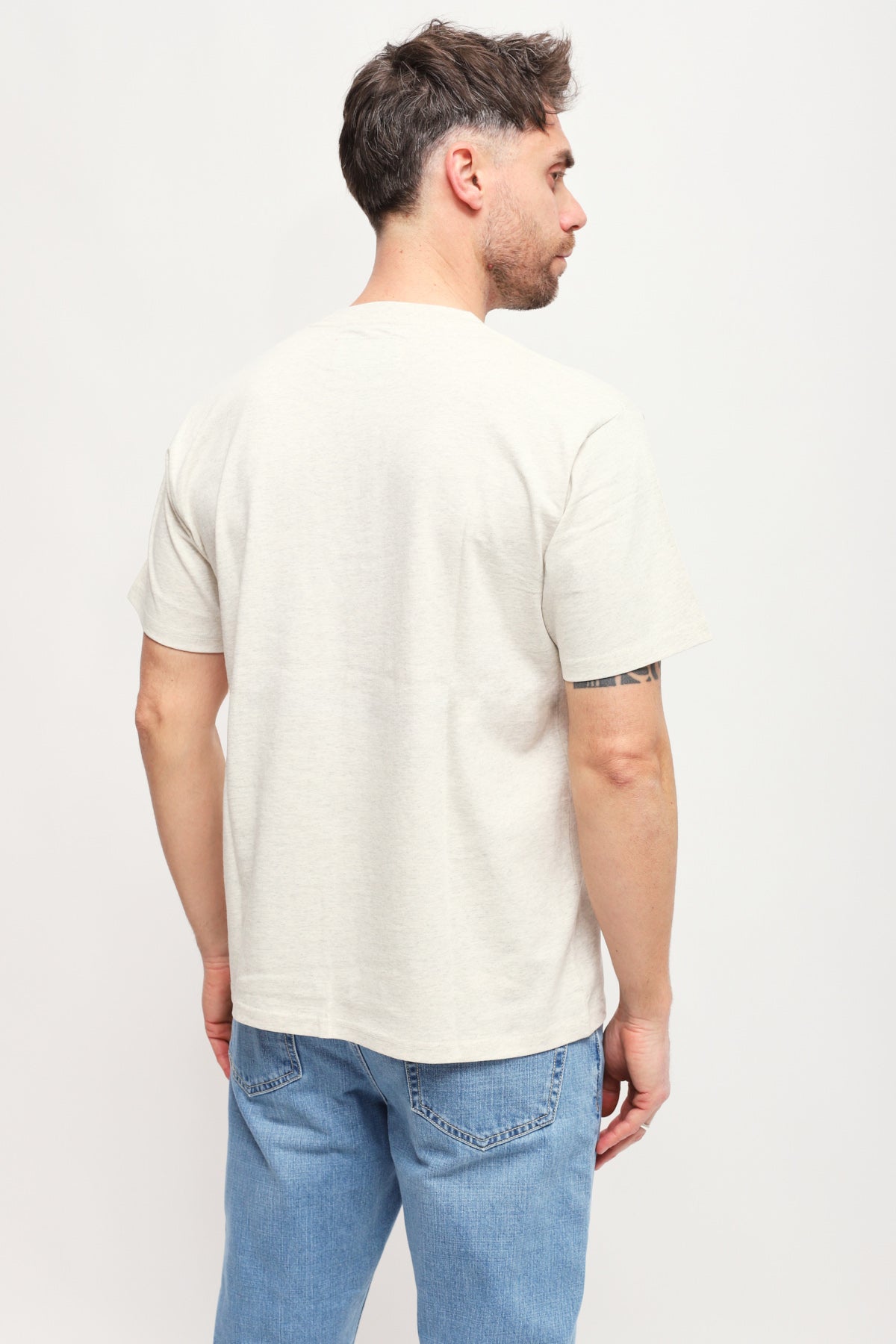 T-shirt Grafica Crema